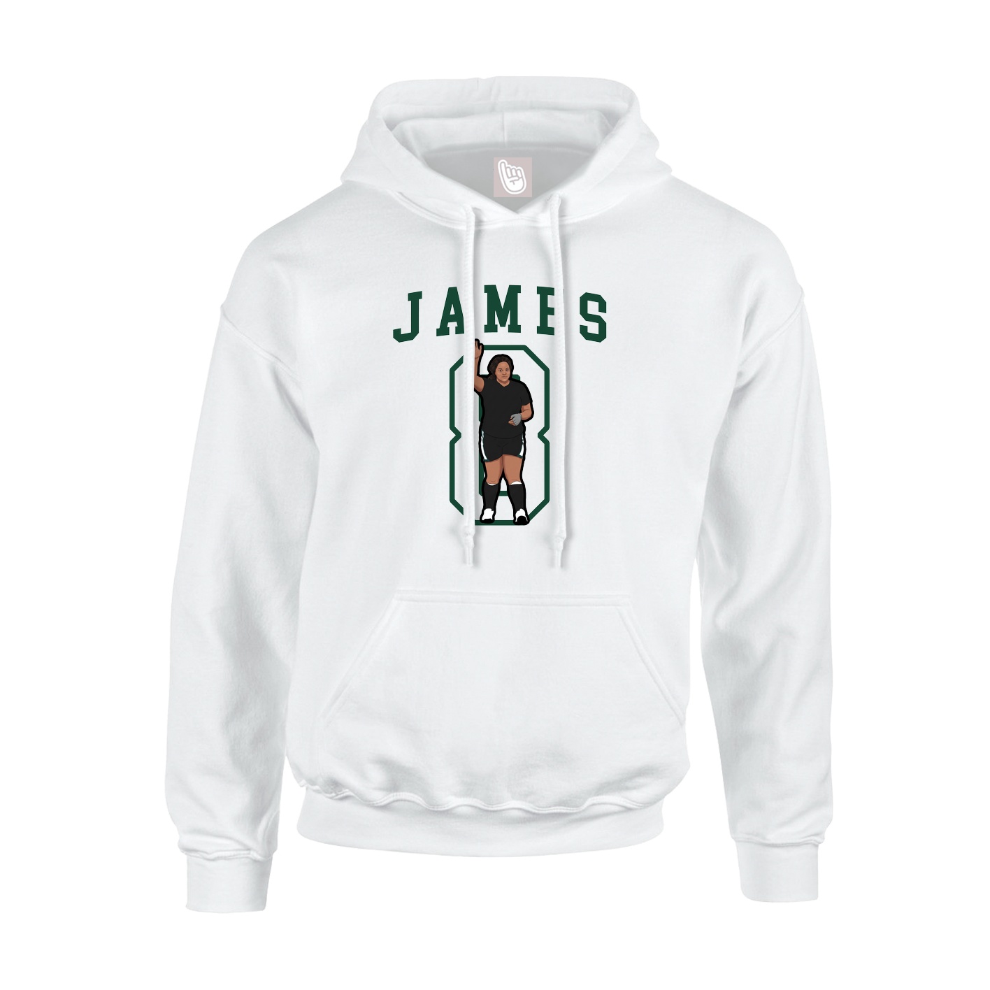 Youth Hoodie — Shirsey in White