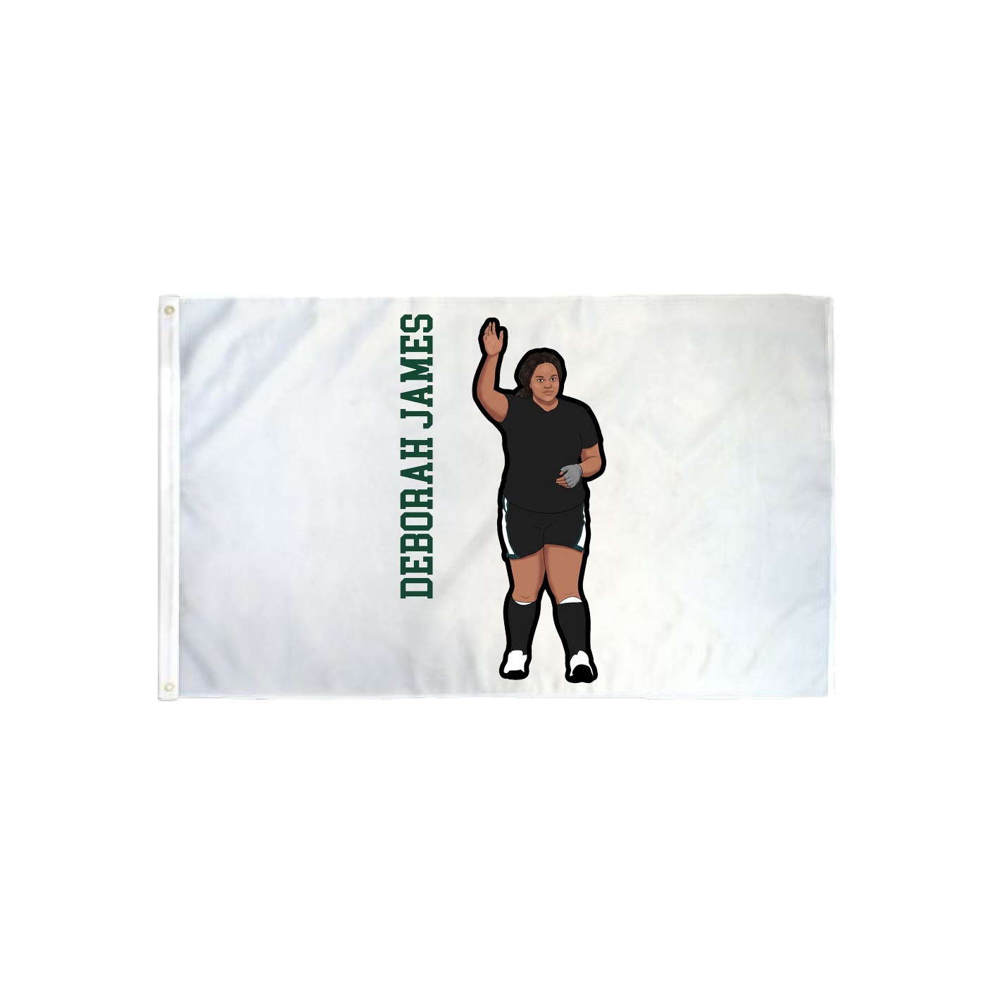 3x5 Flag — Name Vertical in Classic