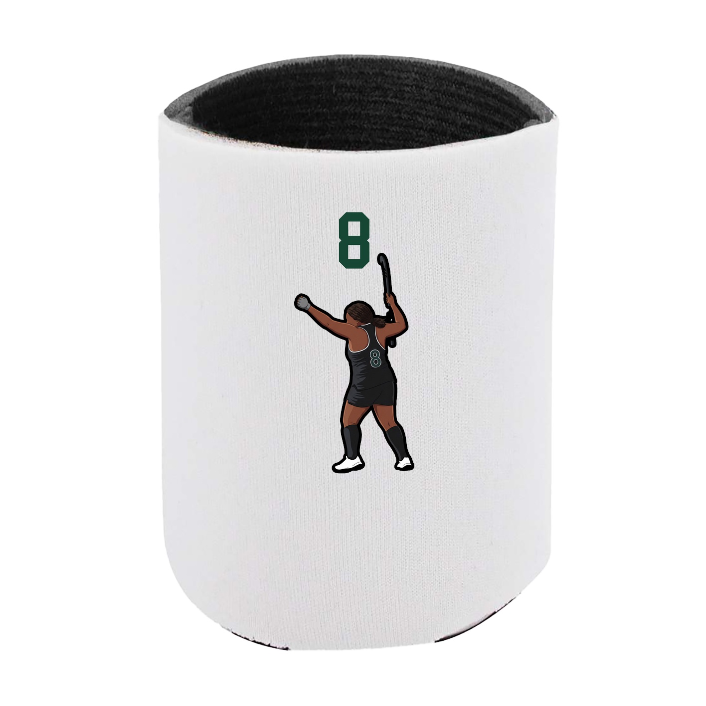 Can Holder — Number Top in White