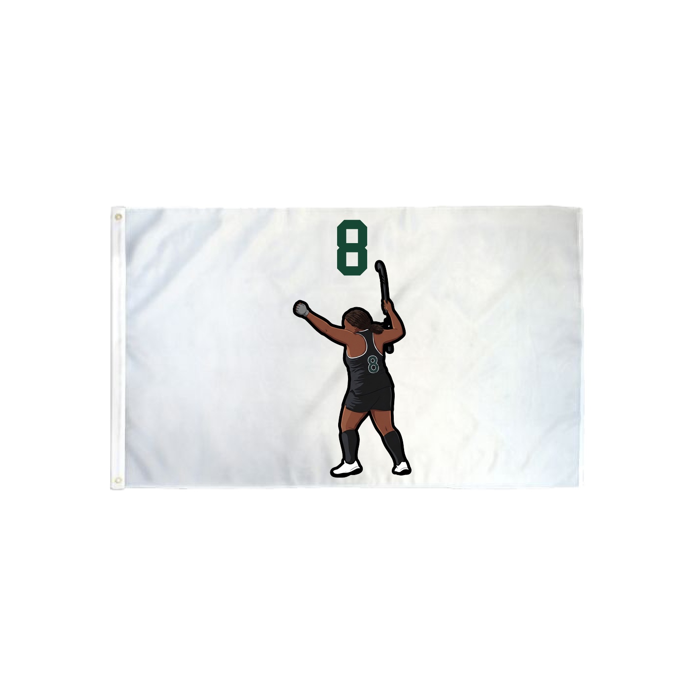 3x5 Flag — Number Top in Classic
