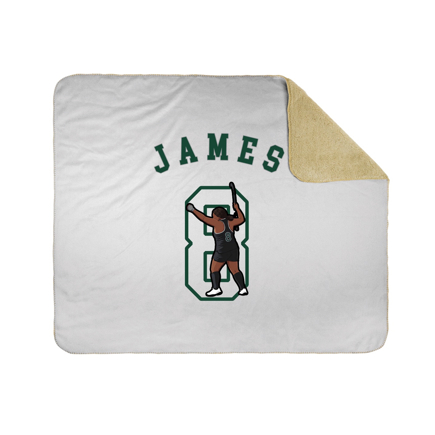 Throw Blanket — Shirsey Arch in White