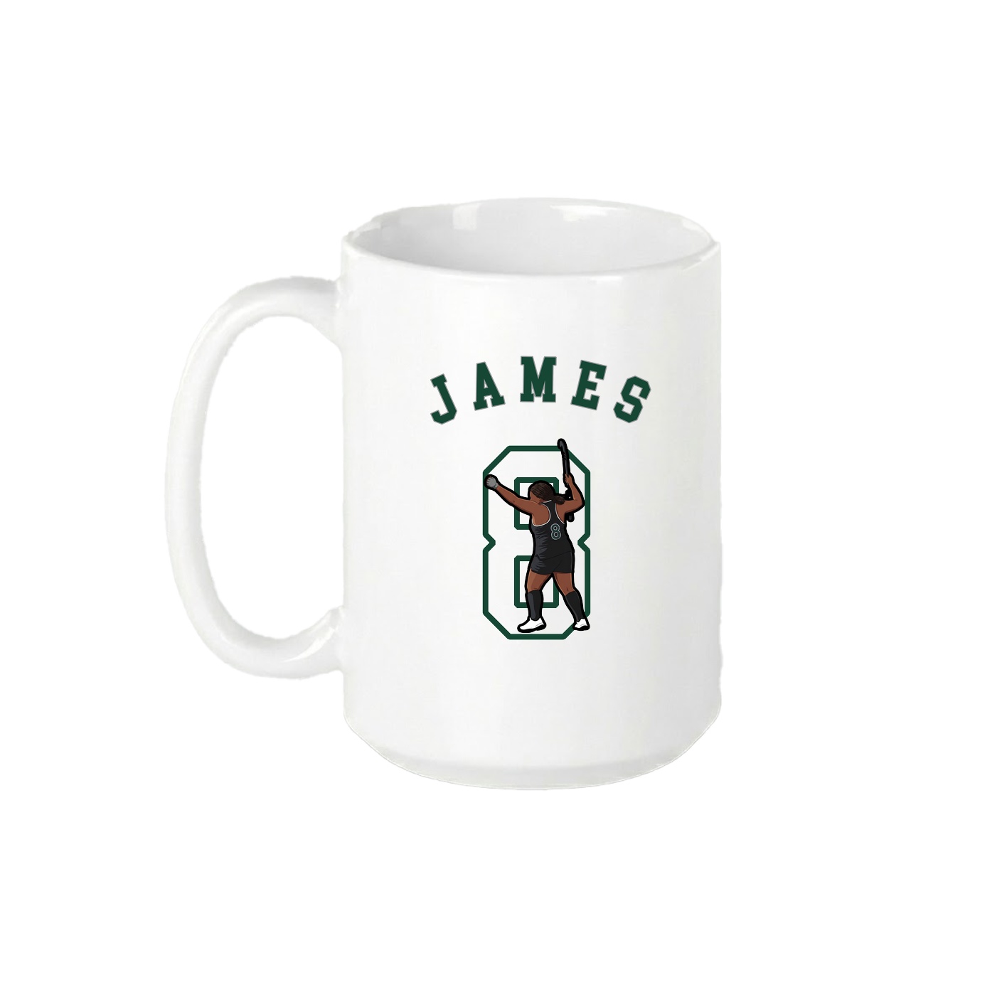 15oz Coffee Mug — Shirsey Arch in White