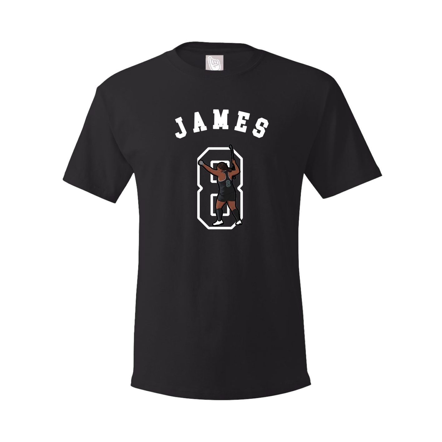 Youth Tee — Shirsey Arch in Black