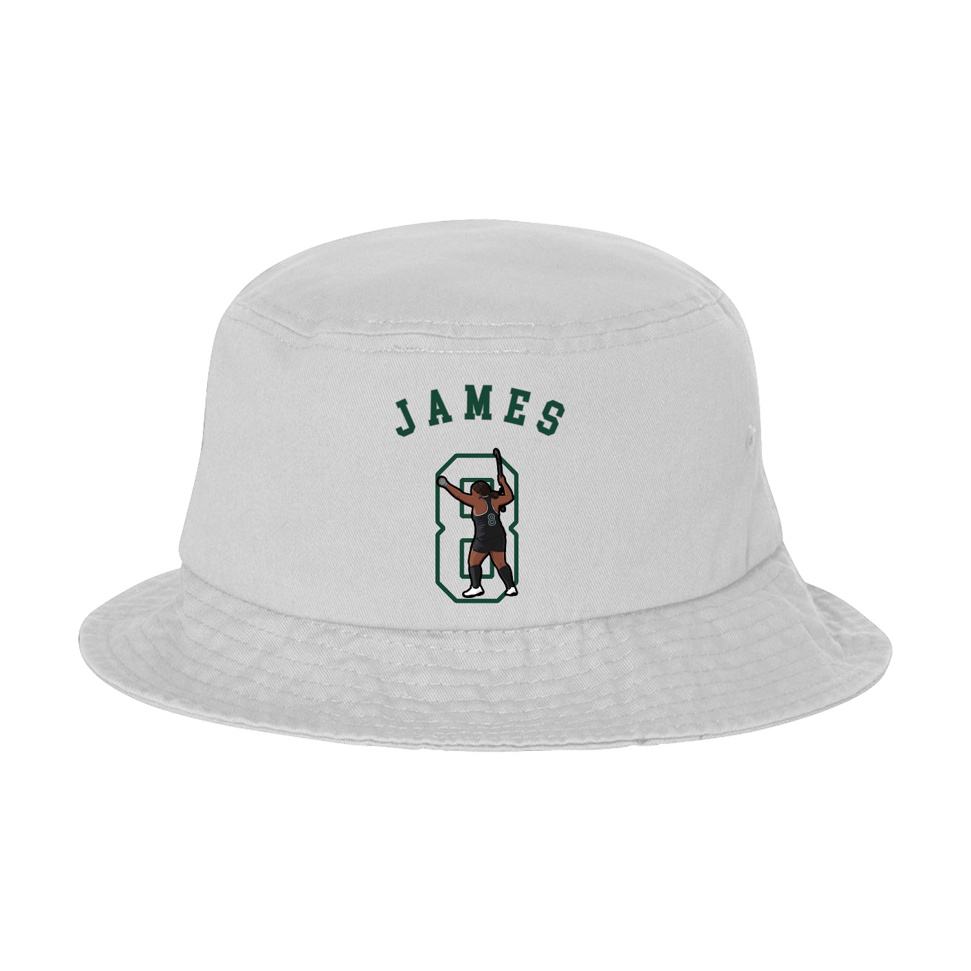 Bucket Cap — Shirsey Arch in White