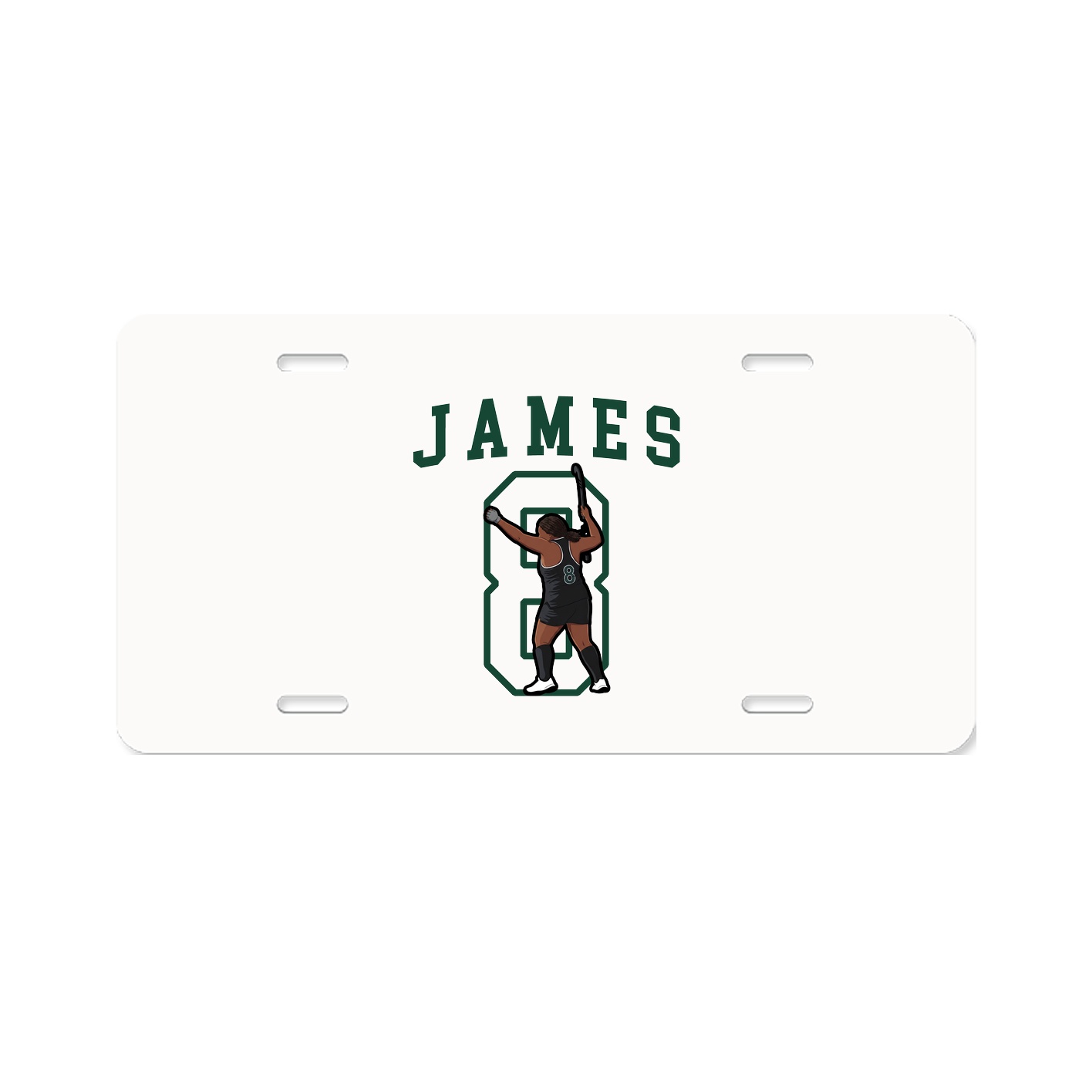 Aluminum License Plate