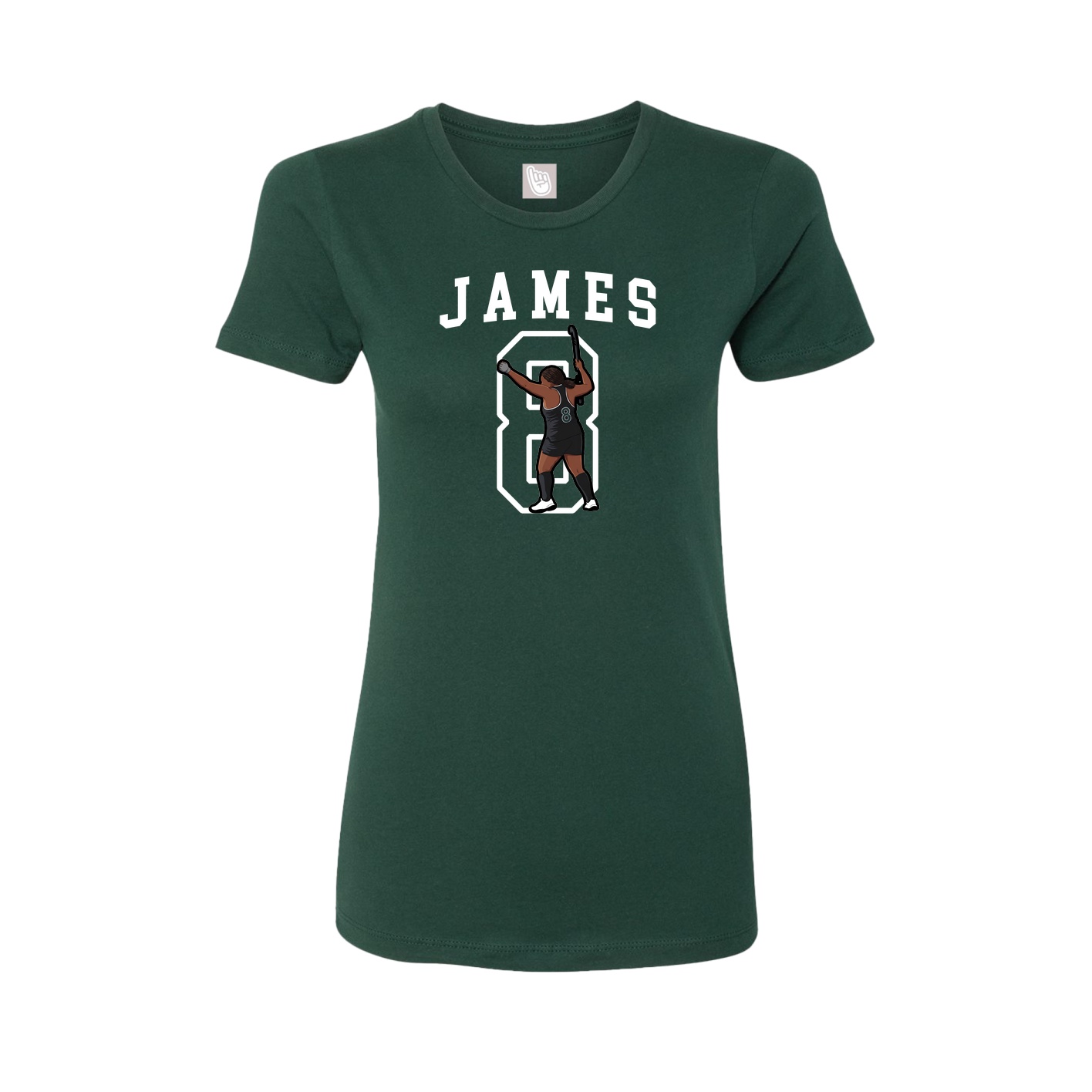 Fitted Women's Tee — Shirsey in Green