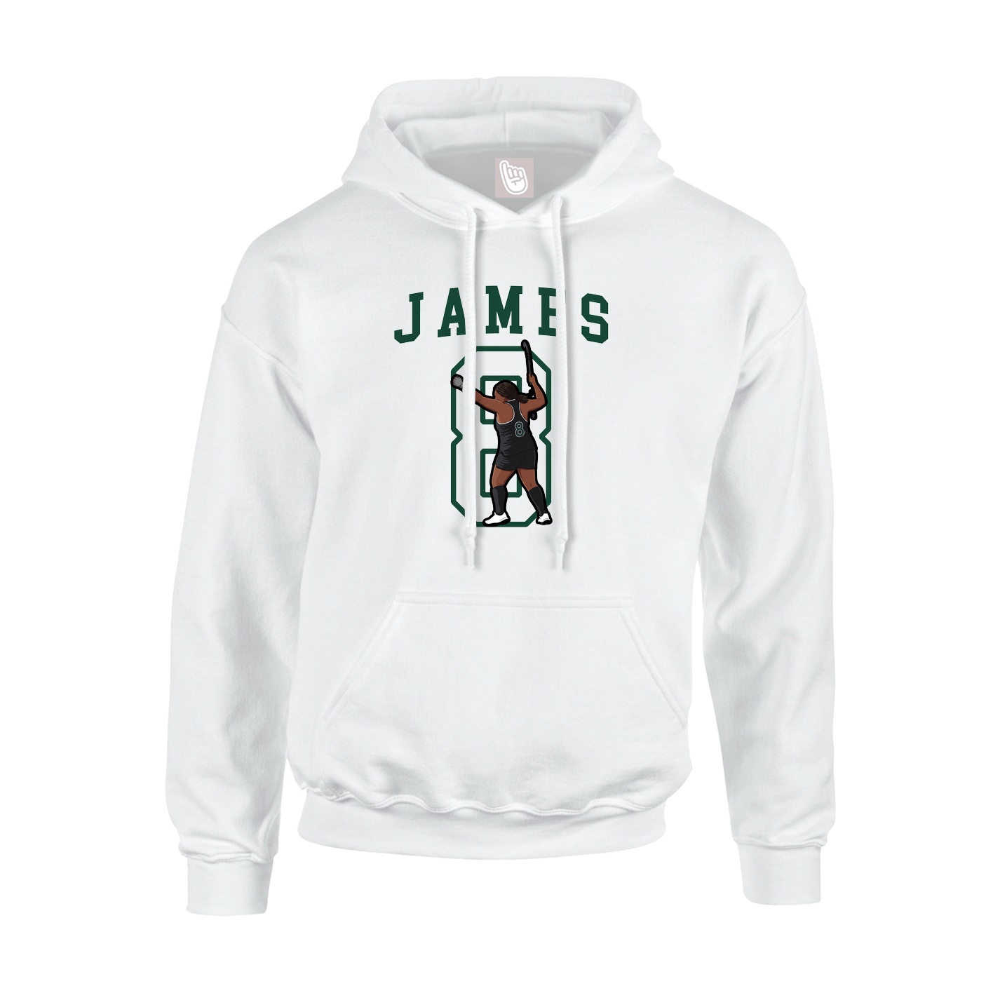 Youth Hoodie — Shirsey in White