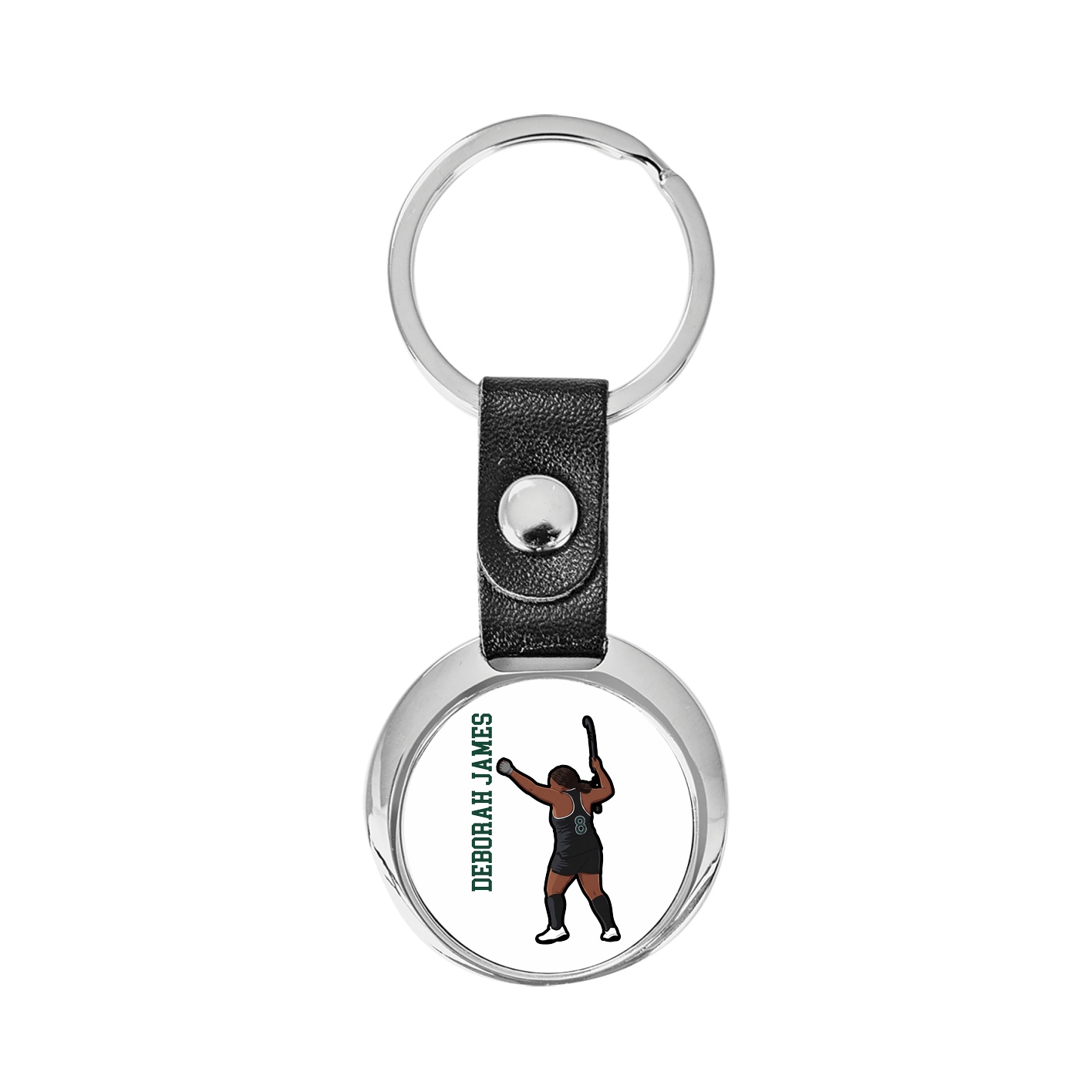 Key Chain — Name Vertical in Classic
