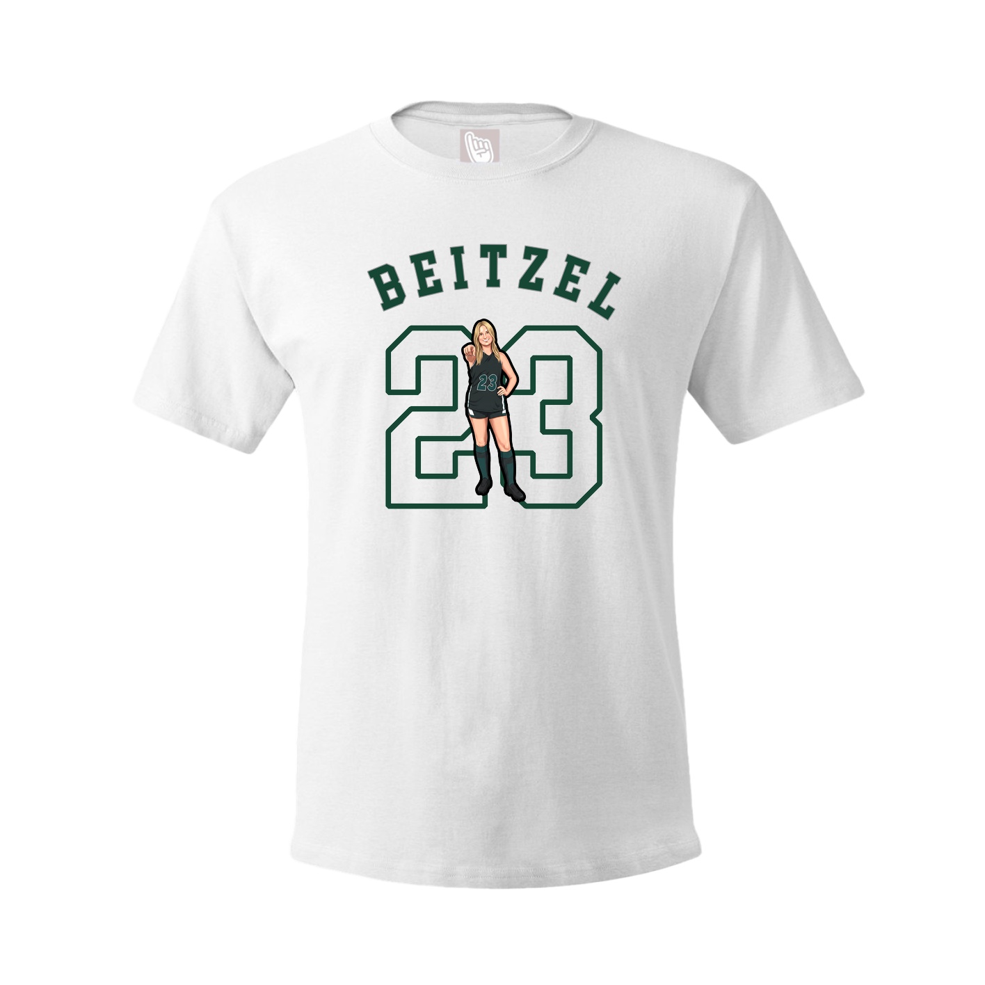 Tee — Shirsey Arch in White