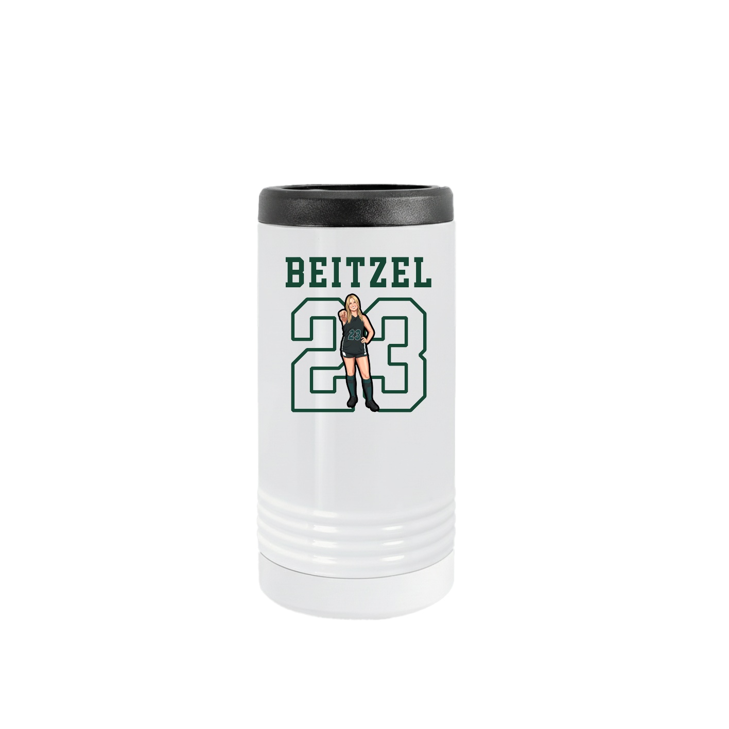 Slim Beverage Holder — Shirsey in White