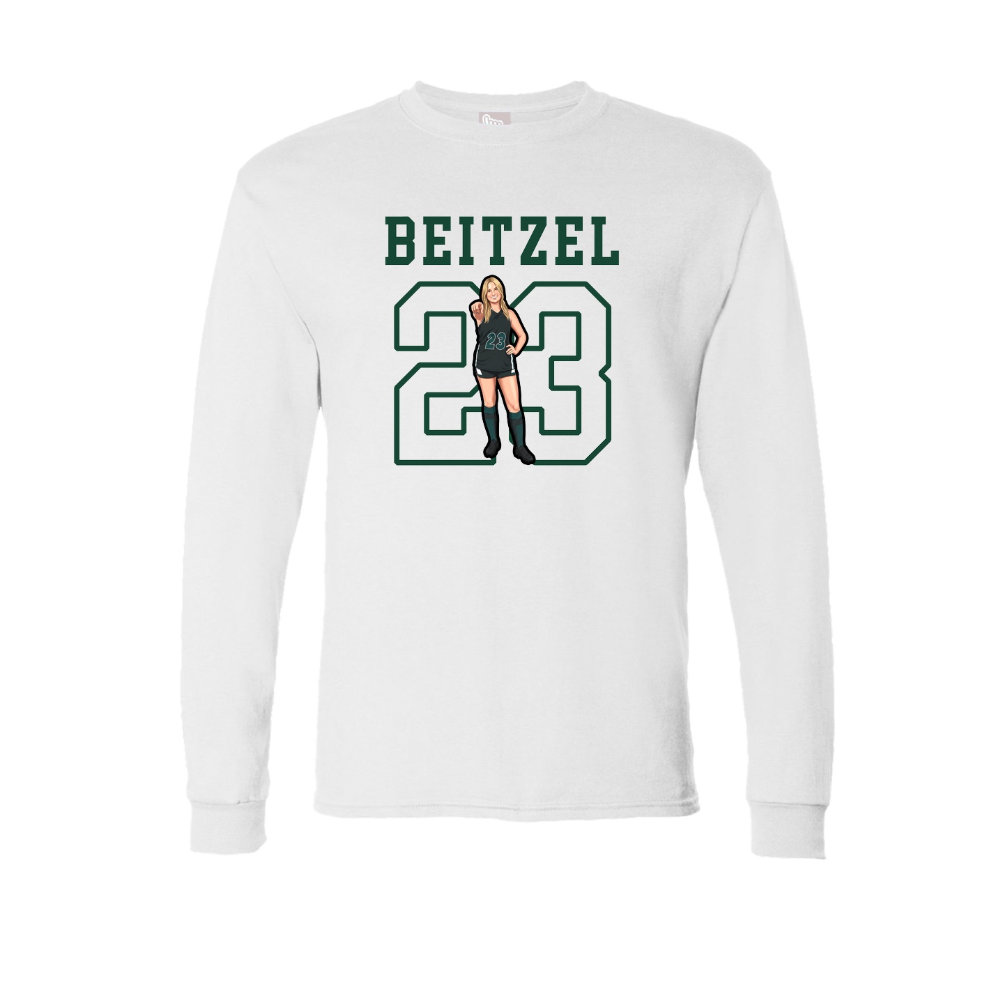 Long Sleeve Tee — Shirsey in White