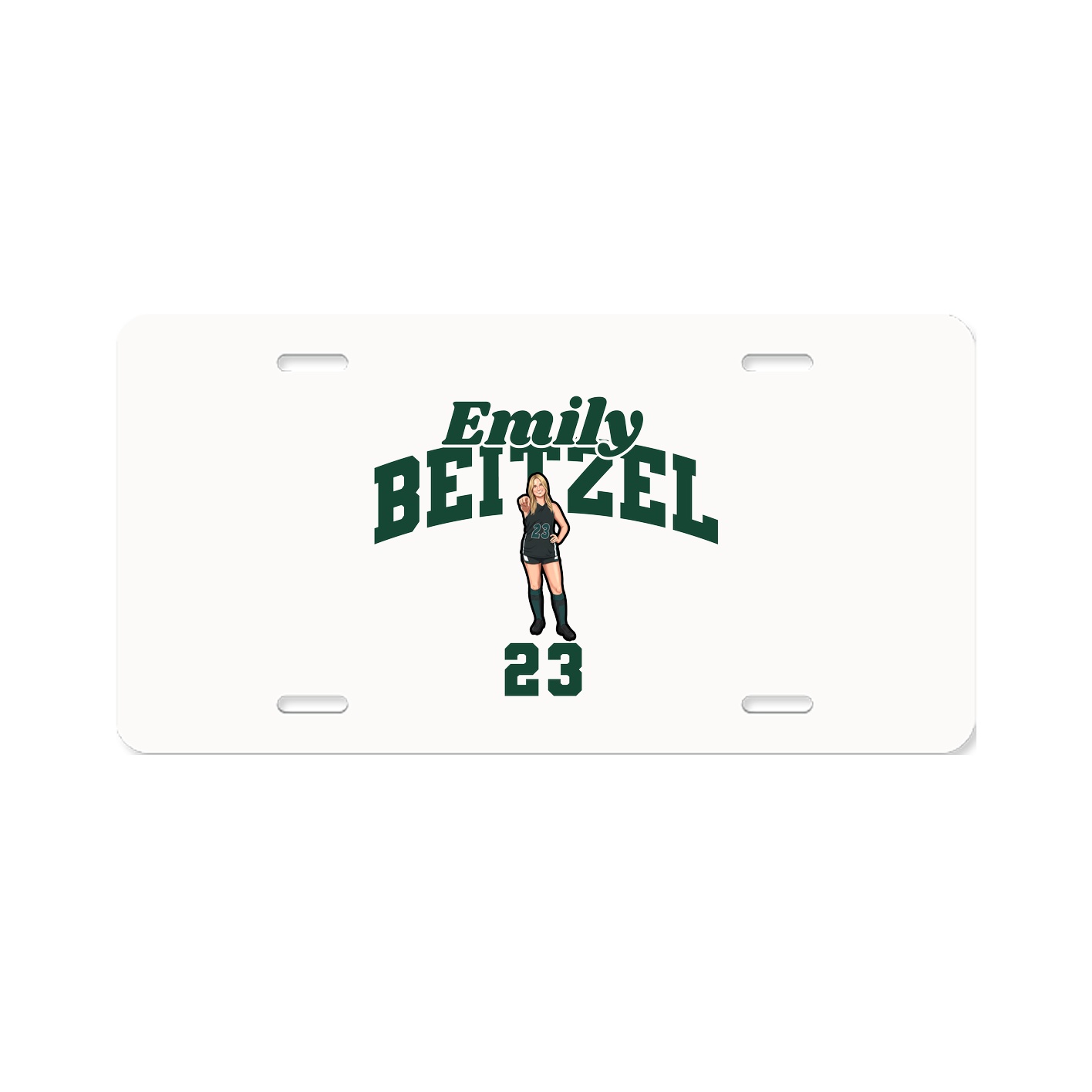 License Plate — Signature Arch in Classic