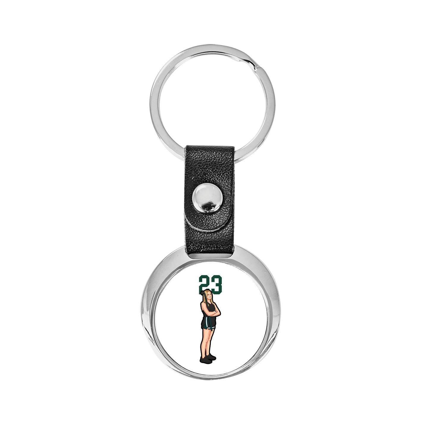 Key Chain — Number Top in Classic