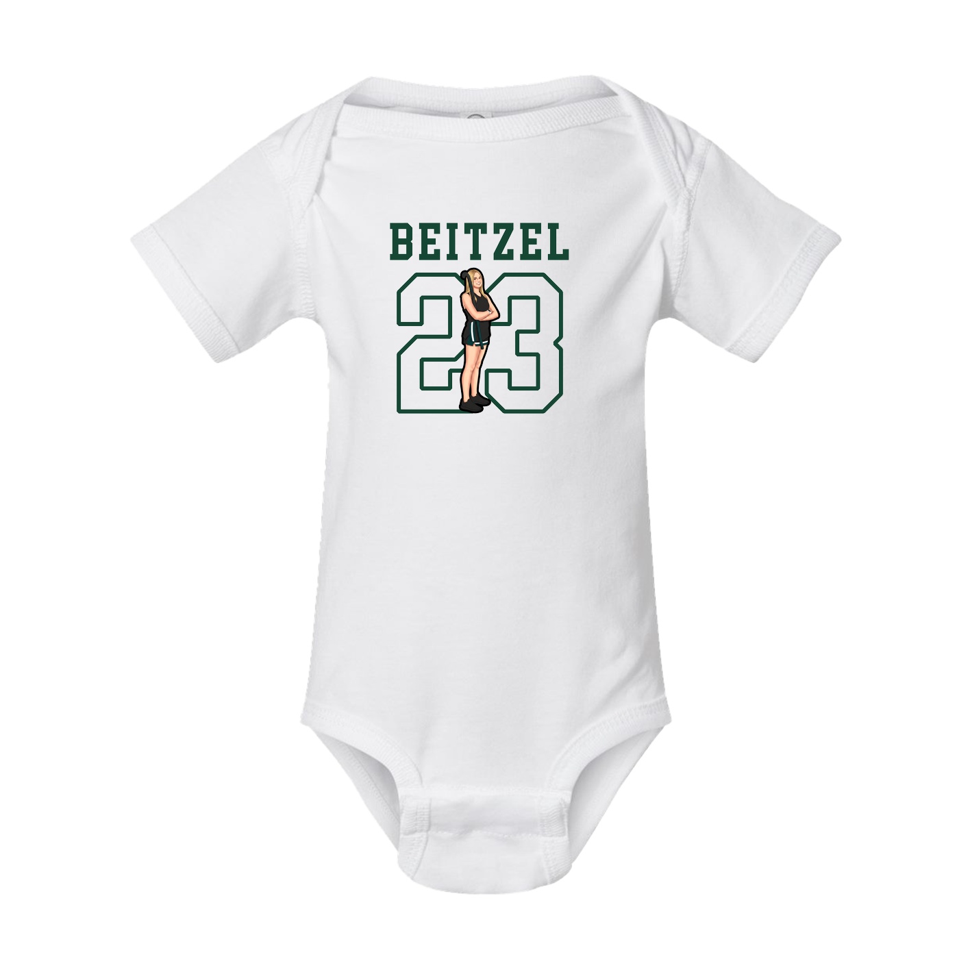 Baby Onesie — Shirsey in White
