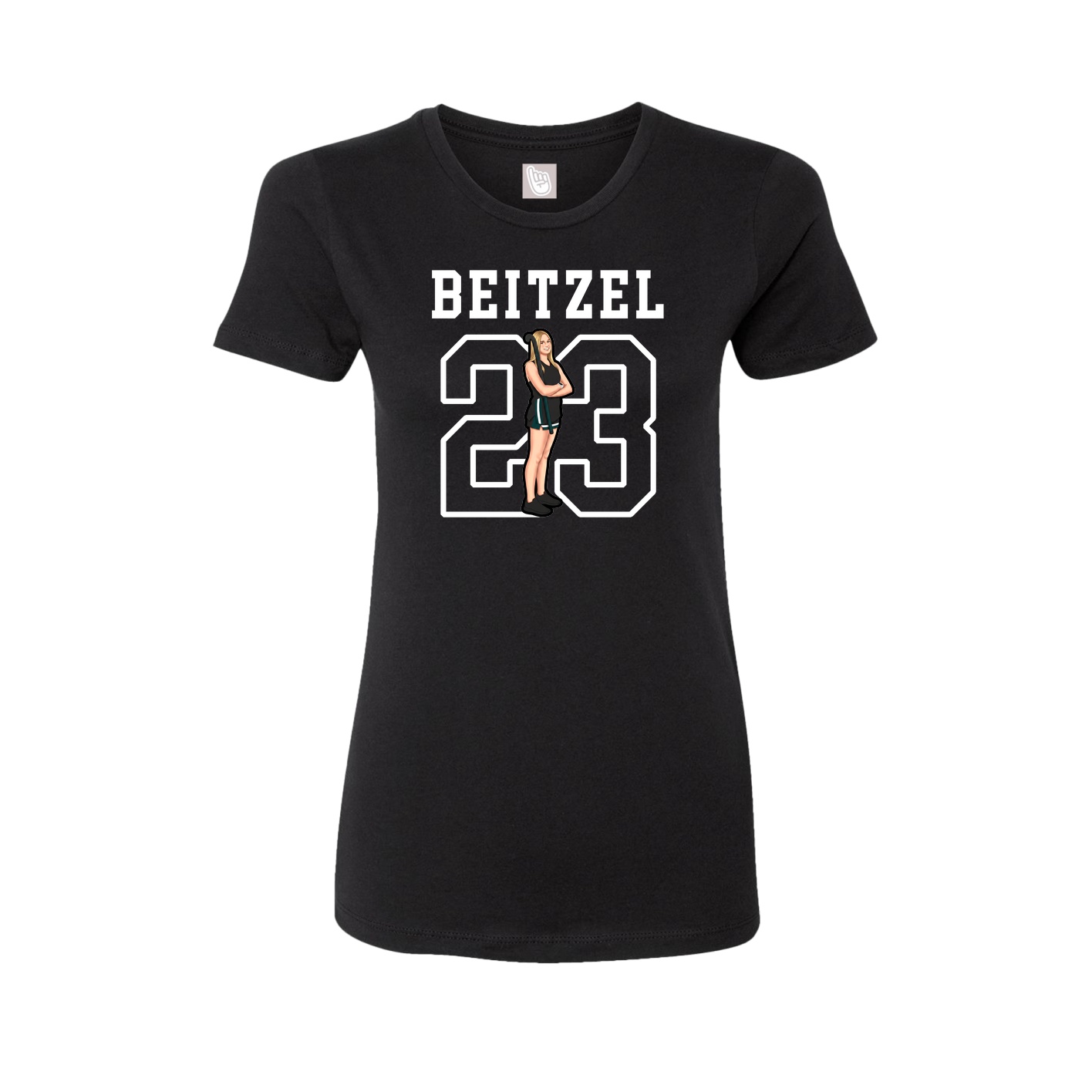 Womens Tee — Shirsey in Black