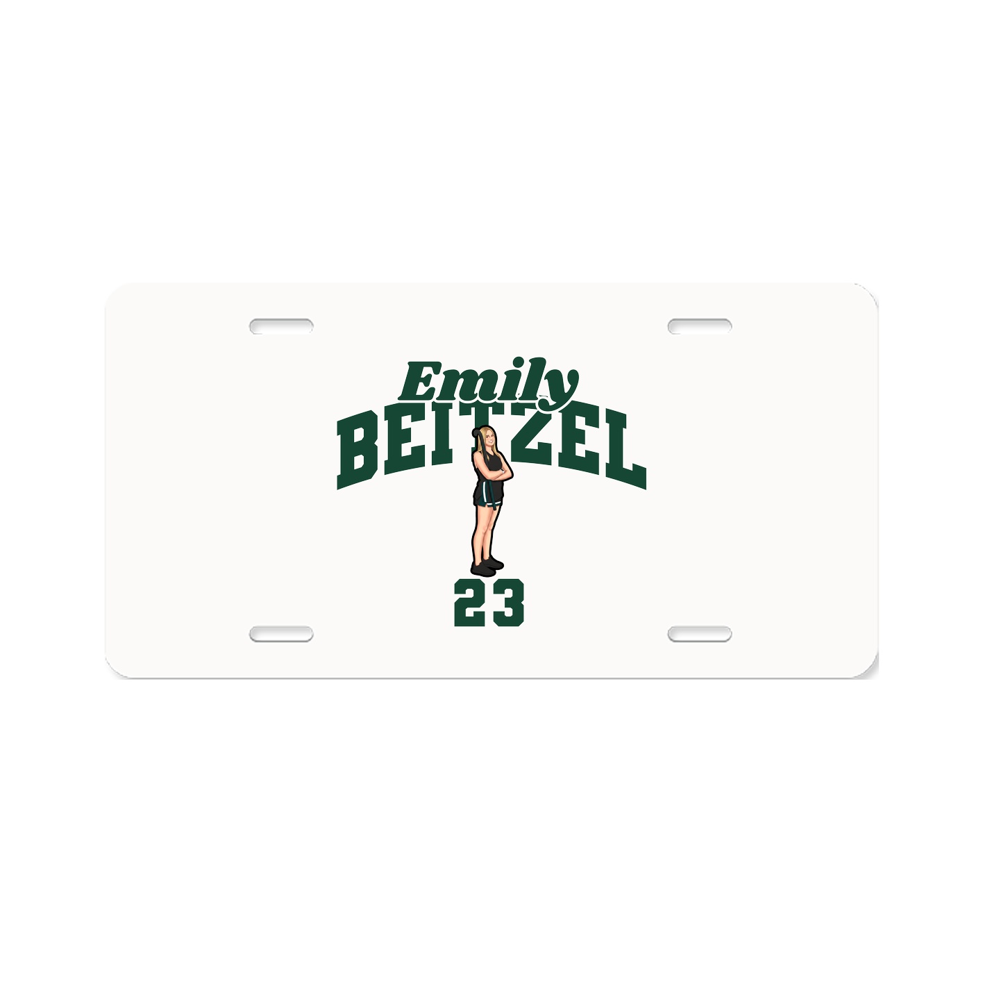 License Plate — Signature Arch in Classic