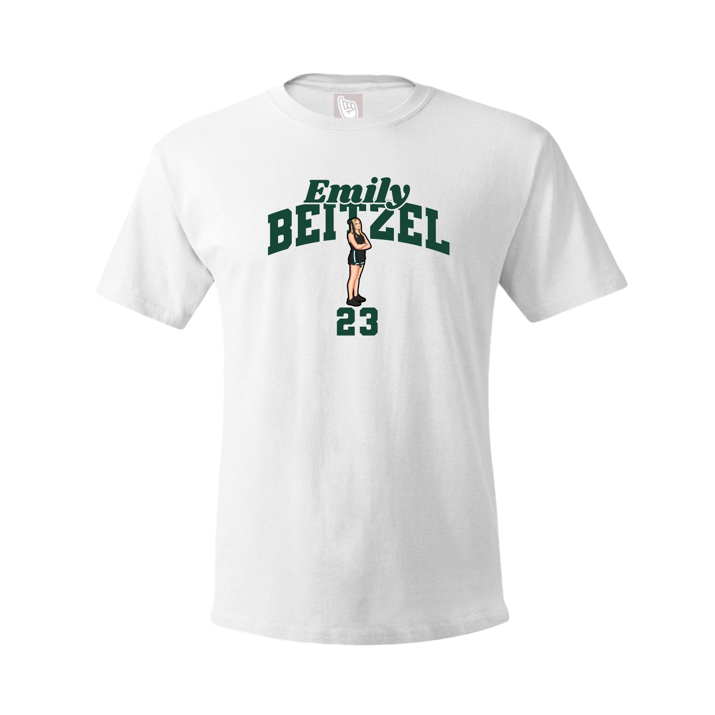 Tee — Signature Arch in White