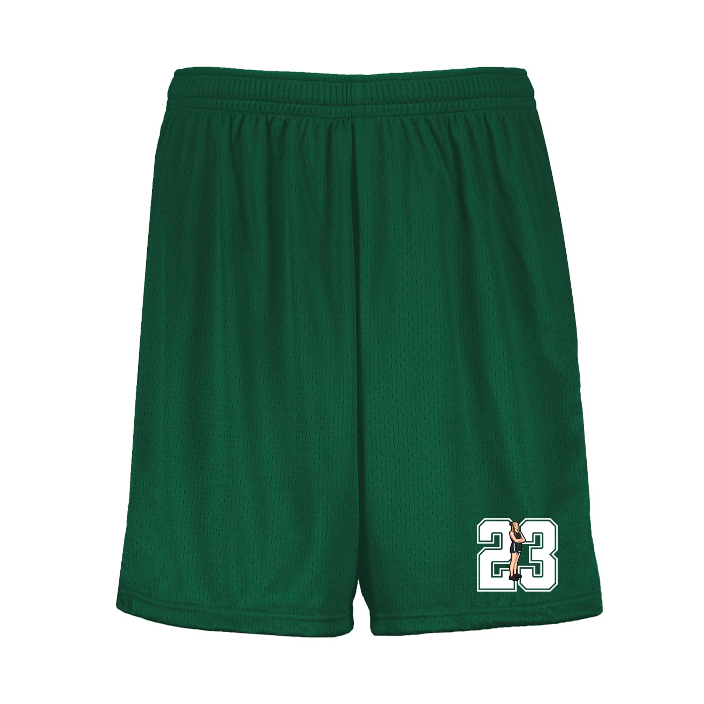 Shorts — Number in Green