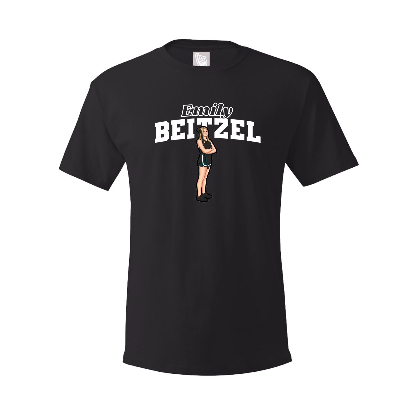 Tee — Name Arch in Black