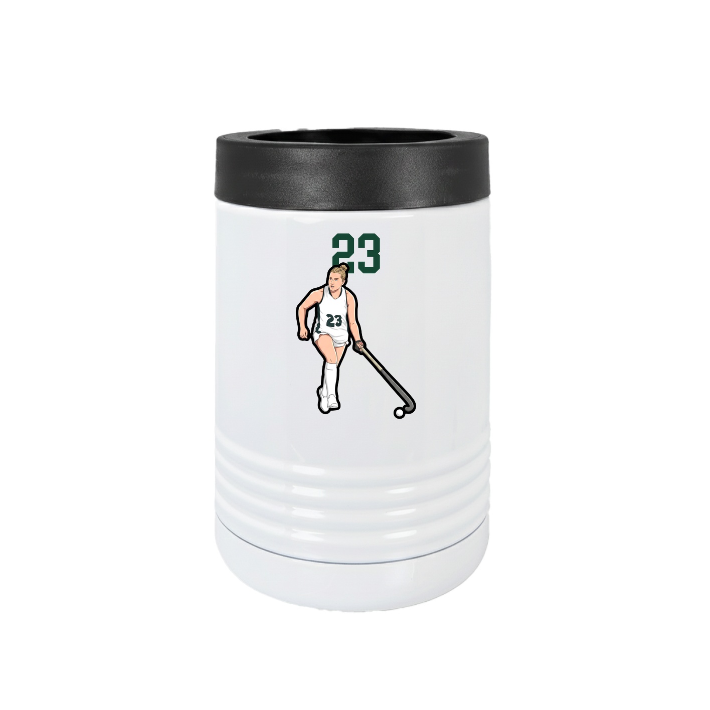 Beverage Holder — Number Top in White