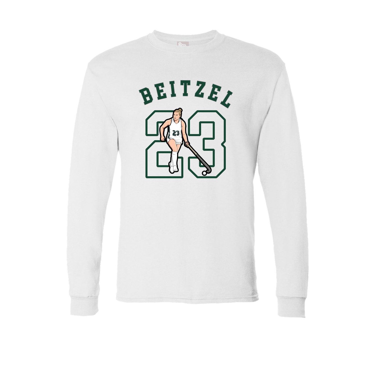 Long Sleeve Tee — Shirsey Arch in White