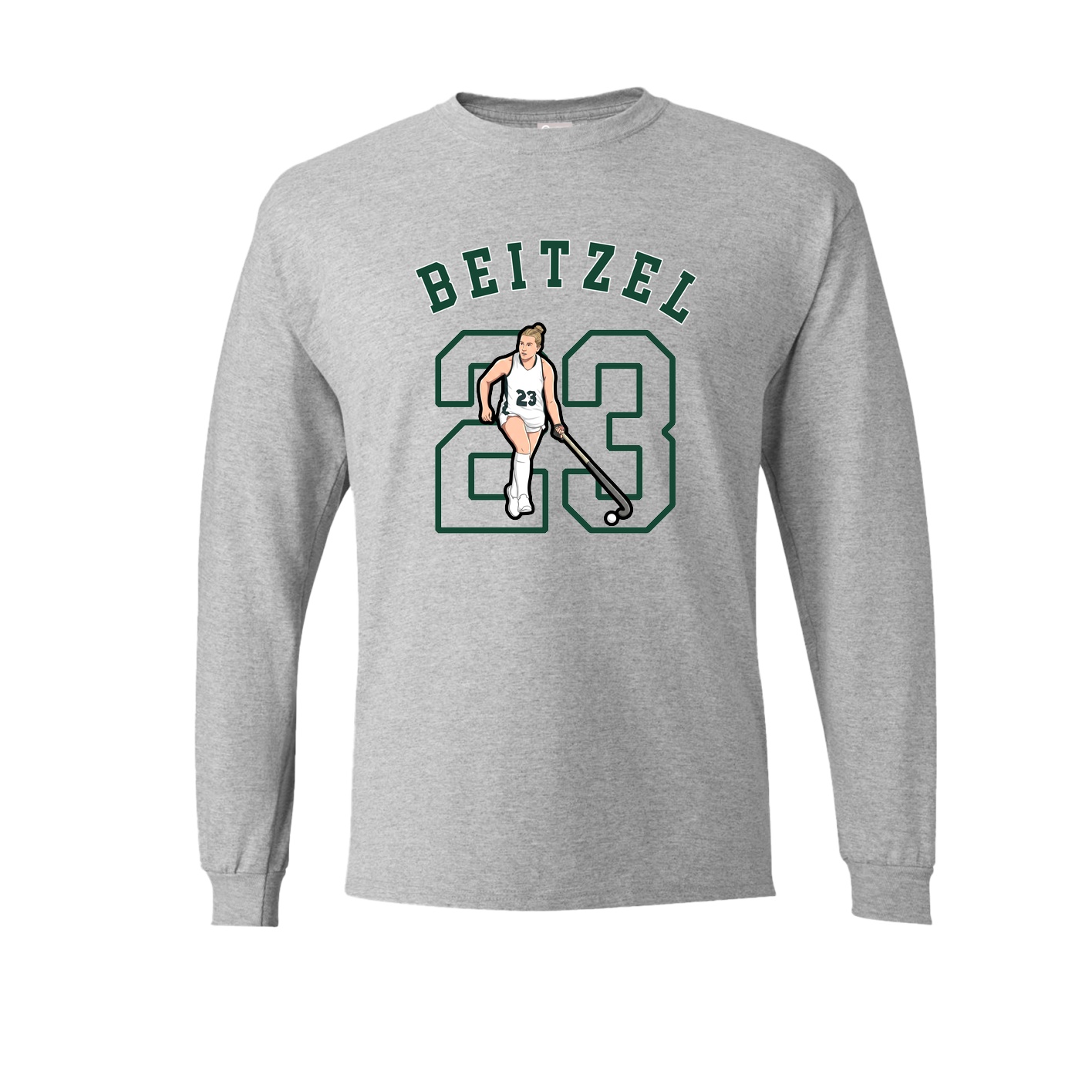 Long Sleeve Tee — Shirsey Arch in Grey