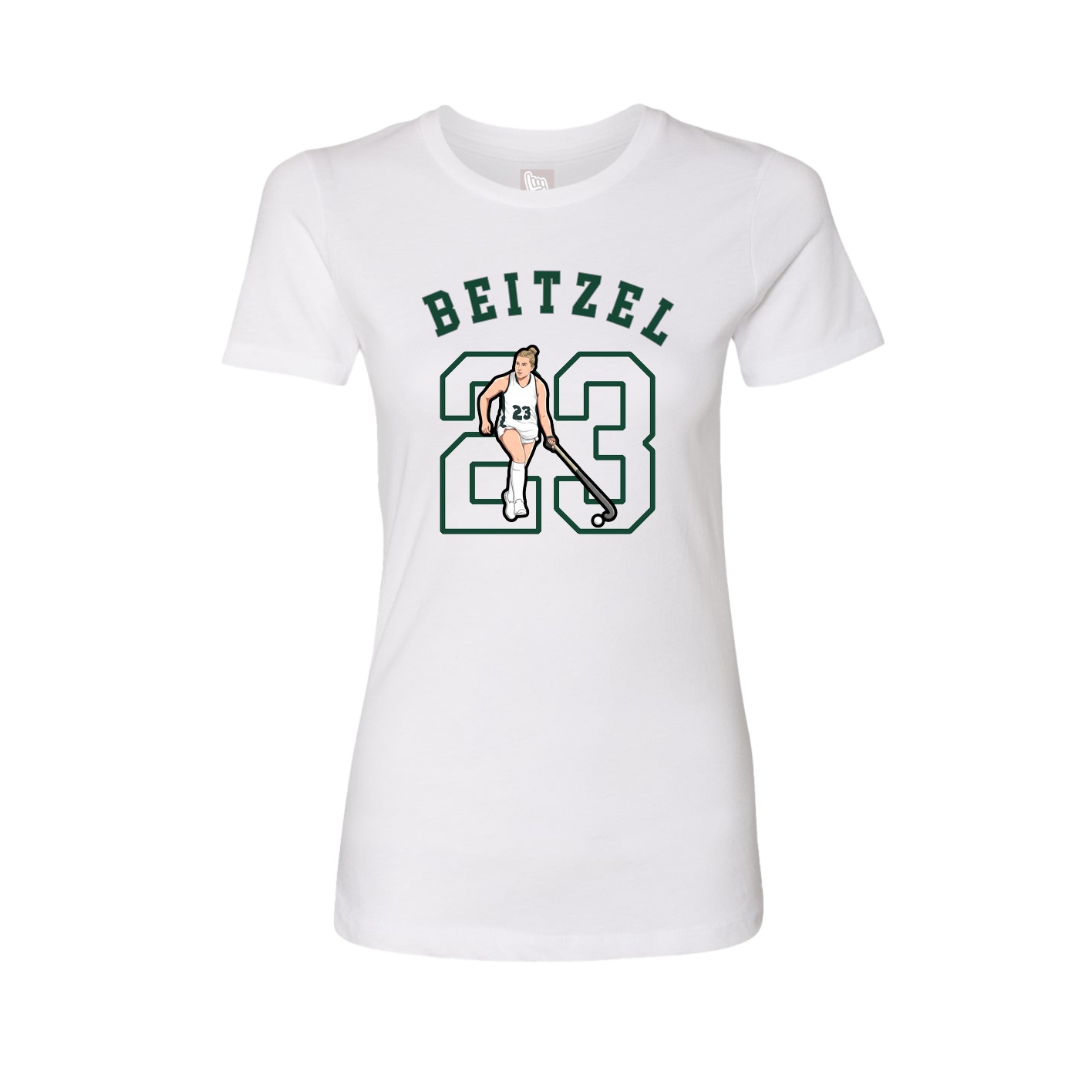 Womens Tee — Shirsey Arch in White