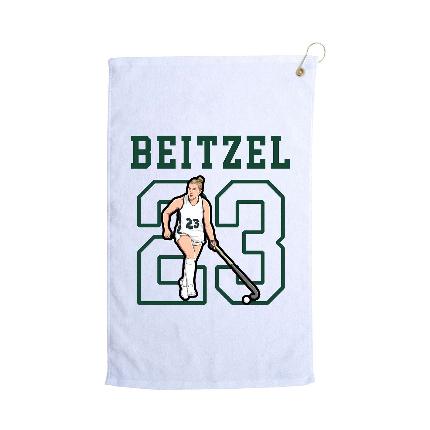 Golf Towel — Shirsey in White
