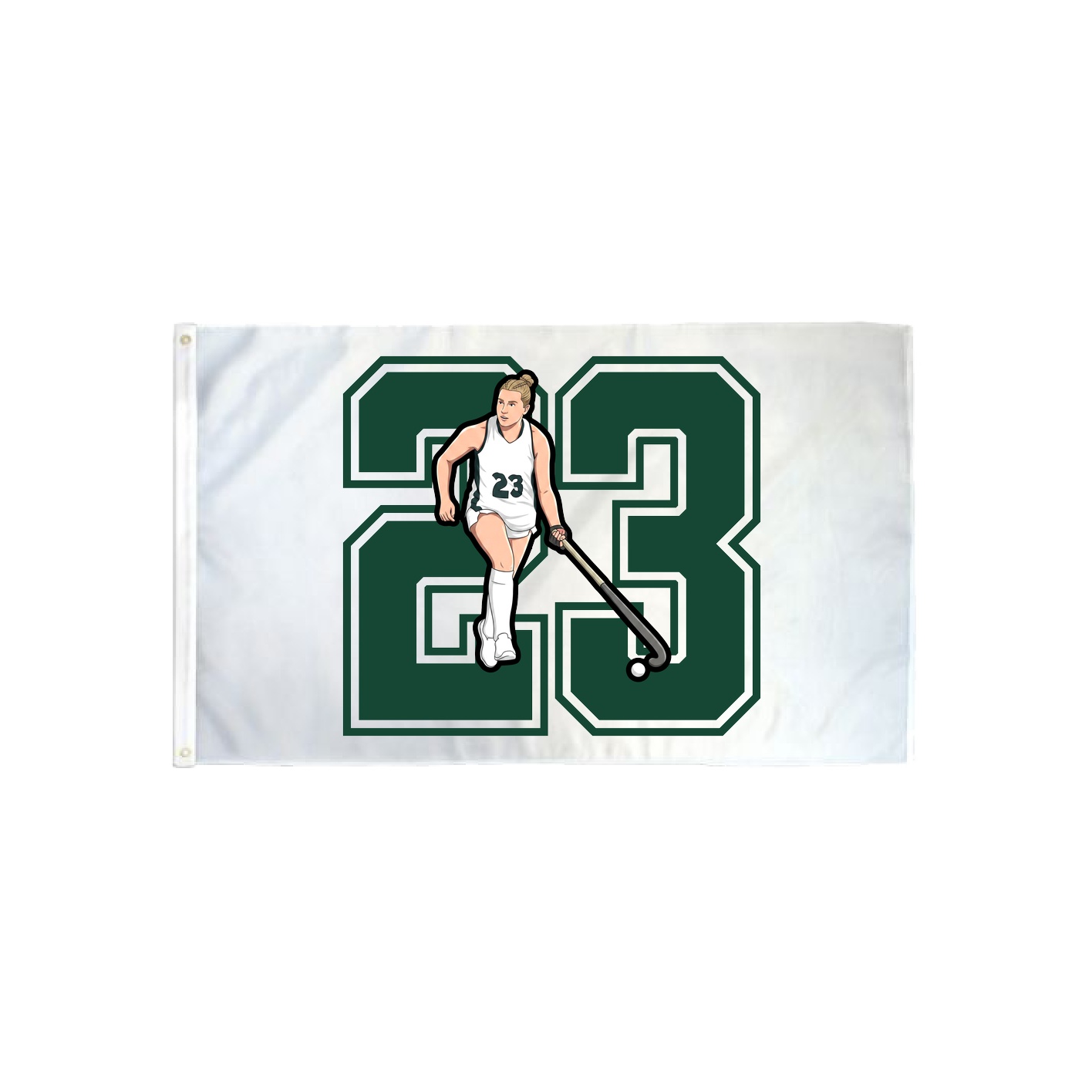 3x5 Flag — Number in Classic
