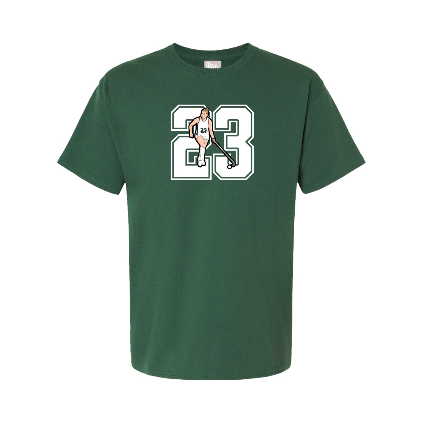 Tee — Number in Green