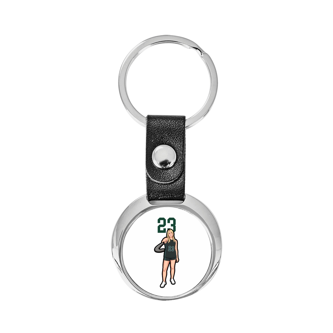 Key Chain — Number Top in Classic