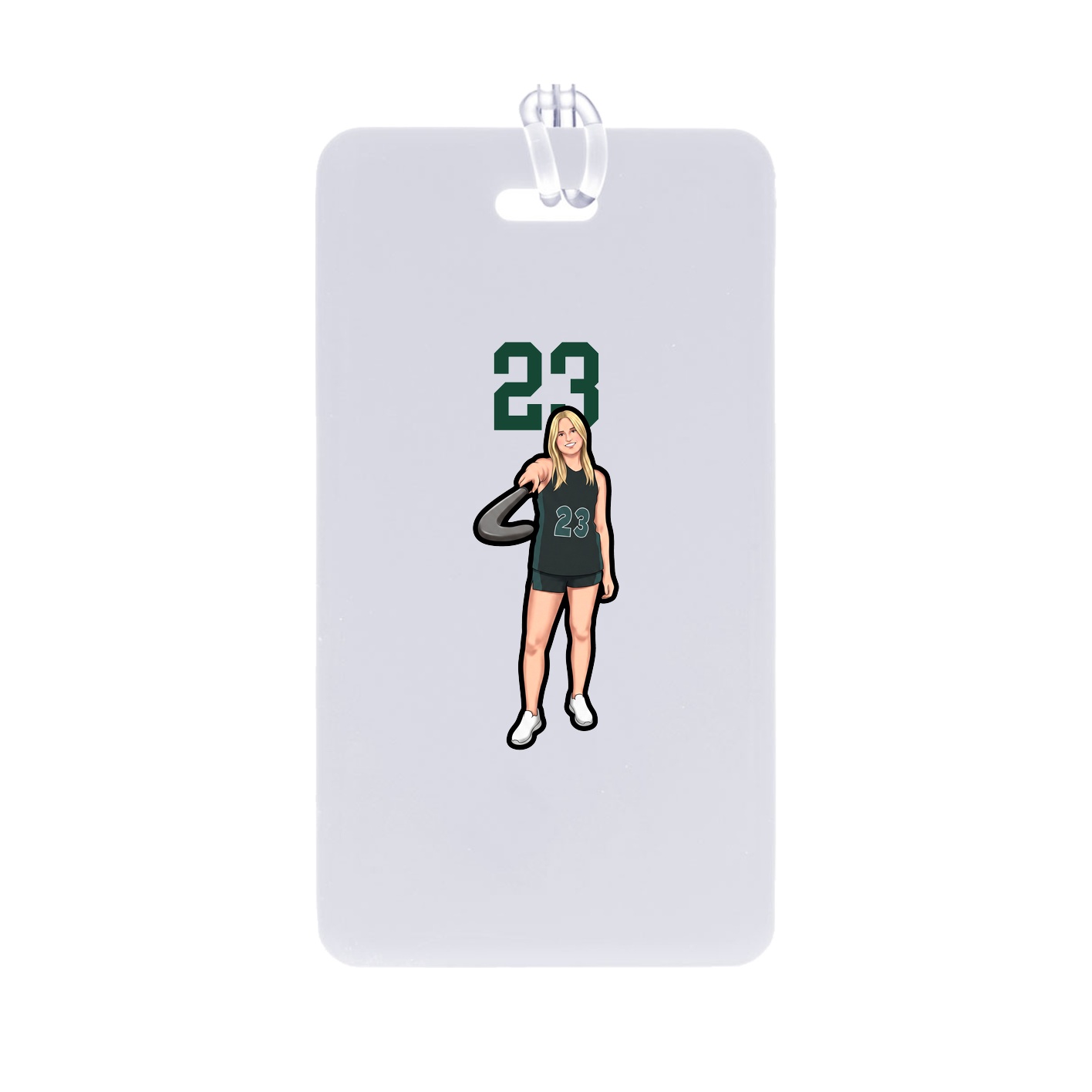 Bag Tag — Number Top in Classic
