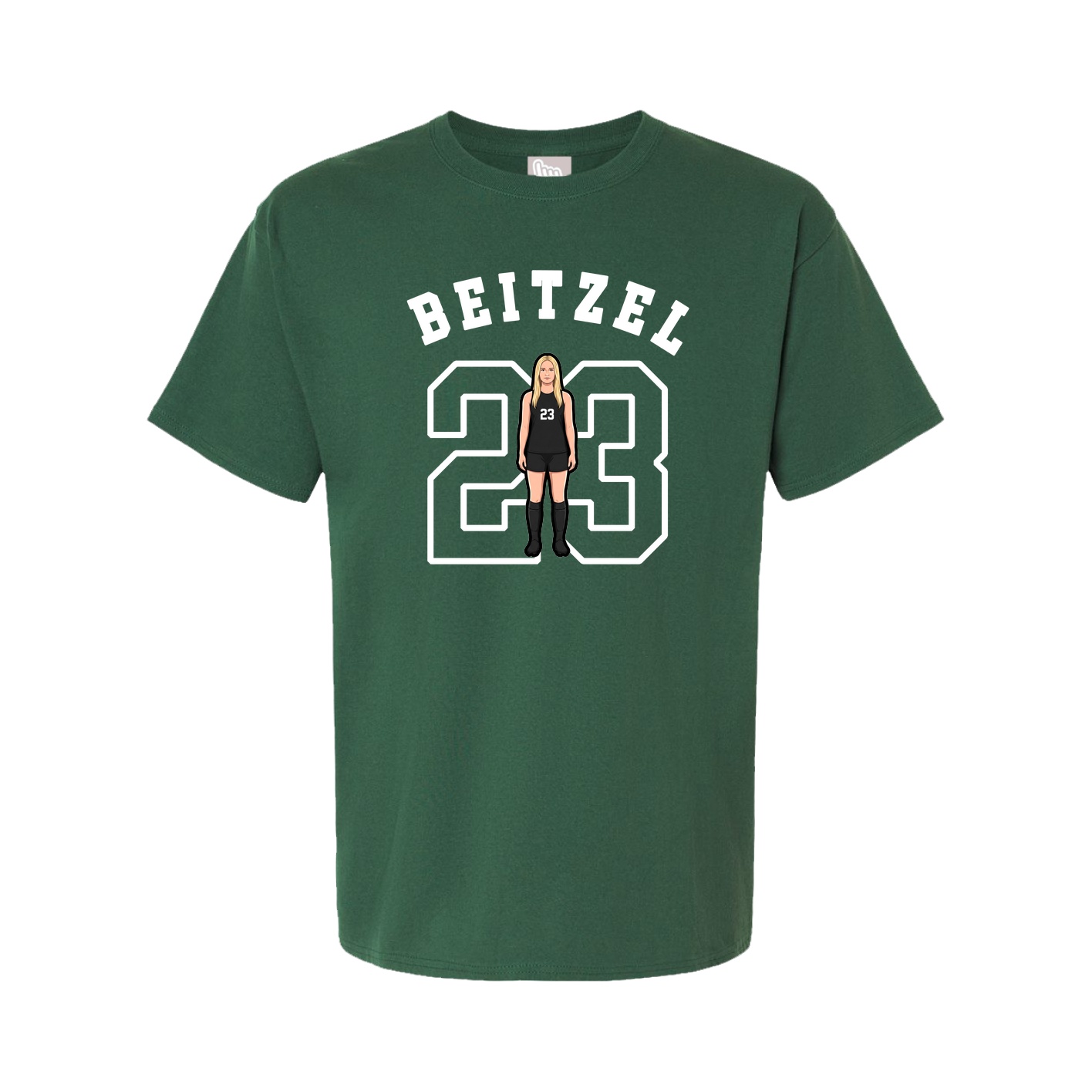 Youth Tee — Shirsey Arch in Green