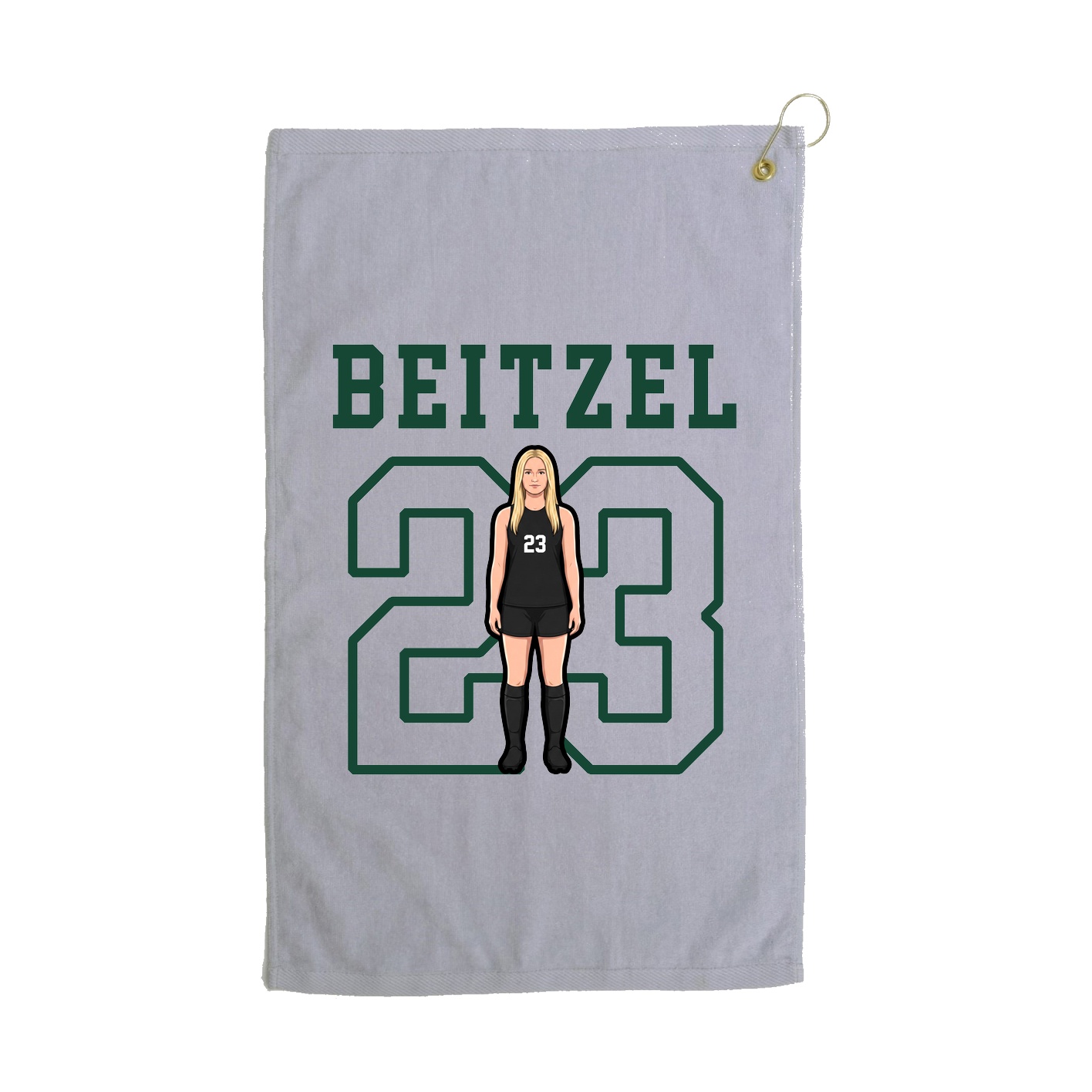 Golf Towel — Shirsey in Grey