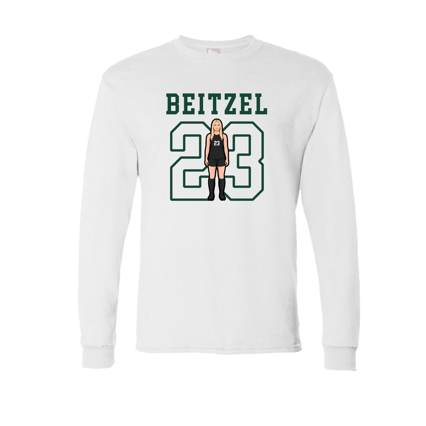 Long Sleeve Tee — Shirsey in White
