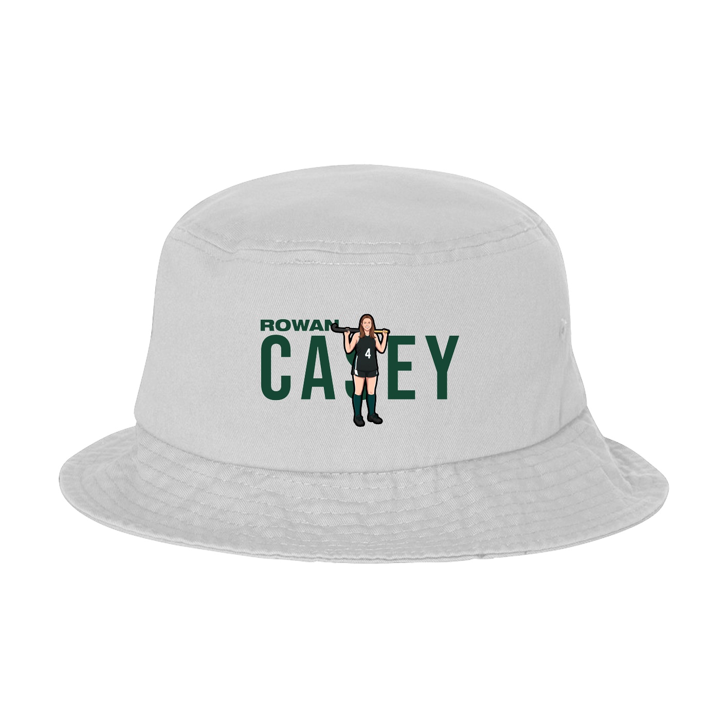 Bucket Cap — Player Name in White
