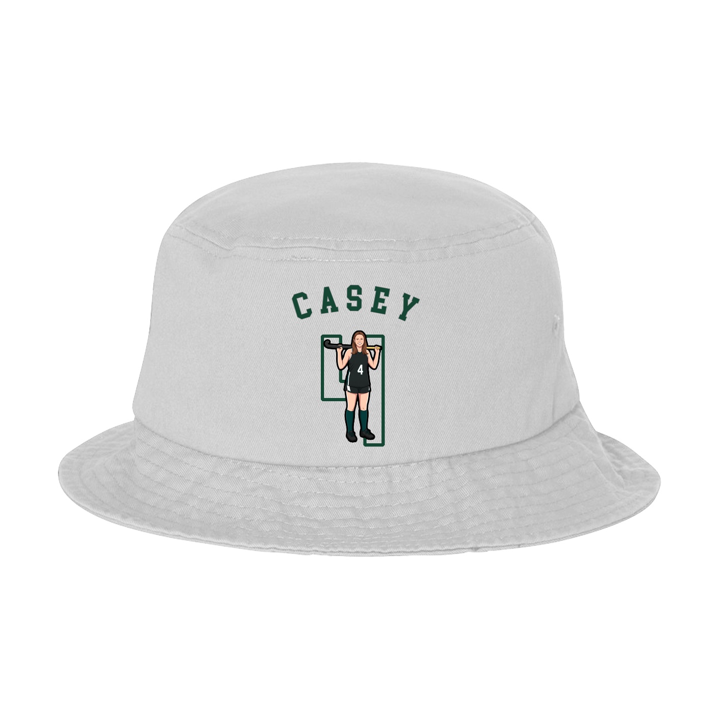 Bucket Cap — Shirsey Arch in White