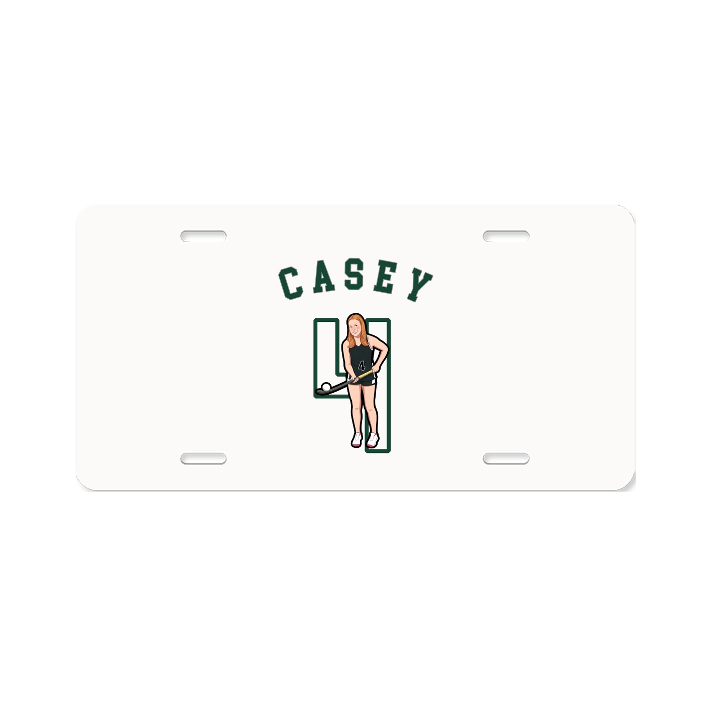 License Plate — Shirsey Arch in Classic