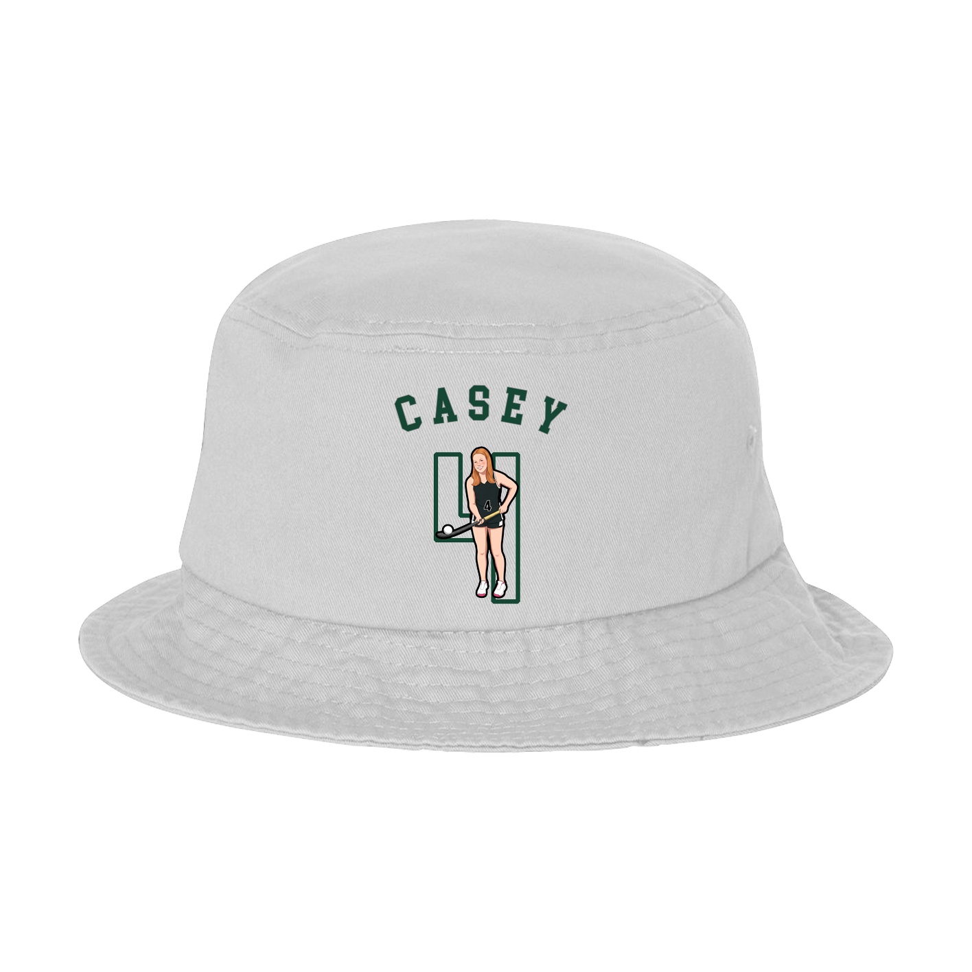 Bucket Cap — Shirsey Arch in White
