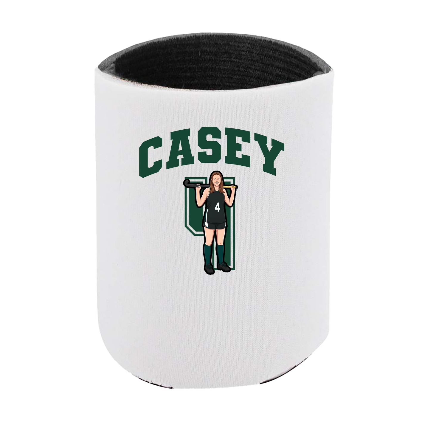 Can Holder — Number in White