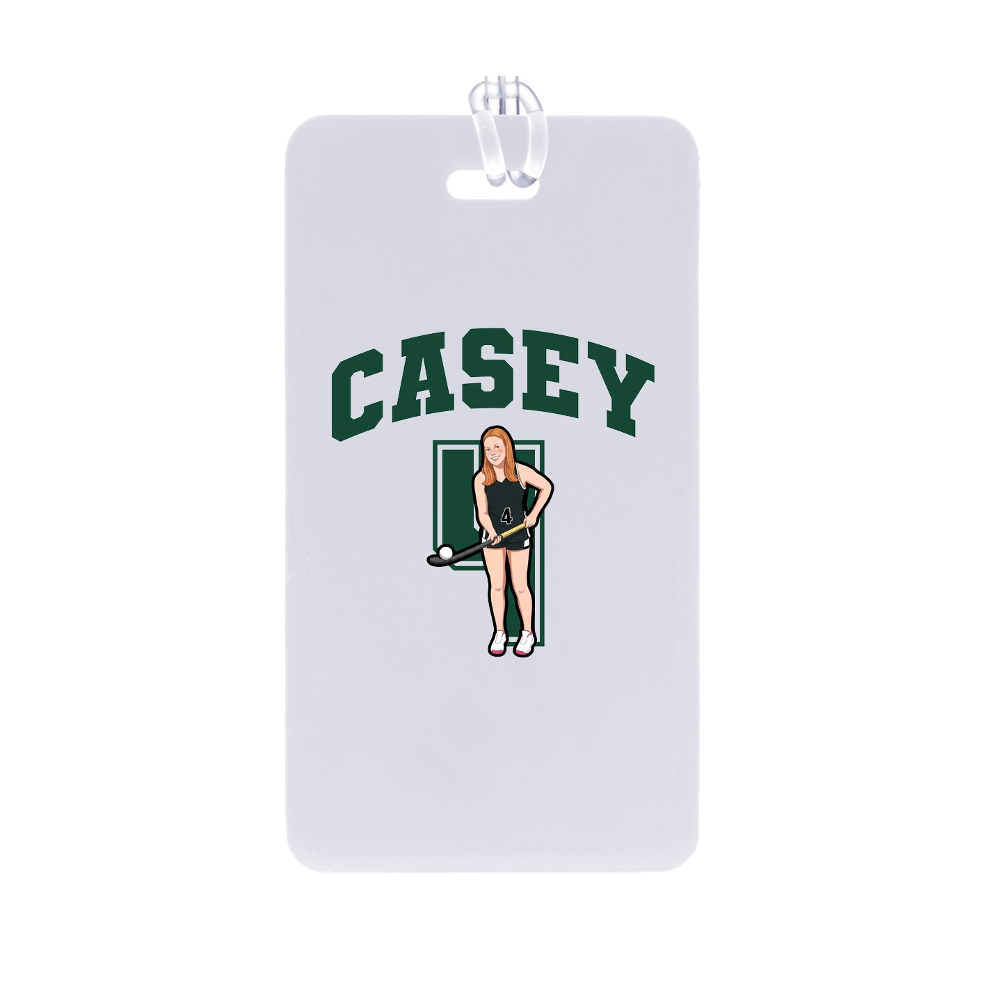 Bag Tag — Number in Classic