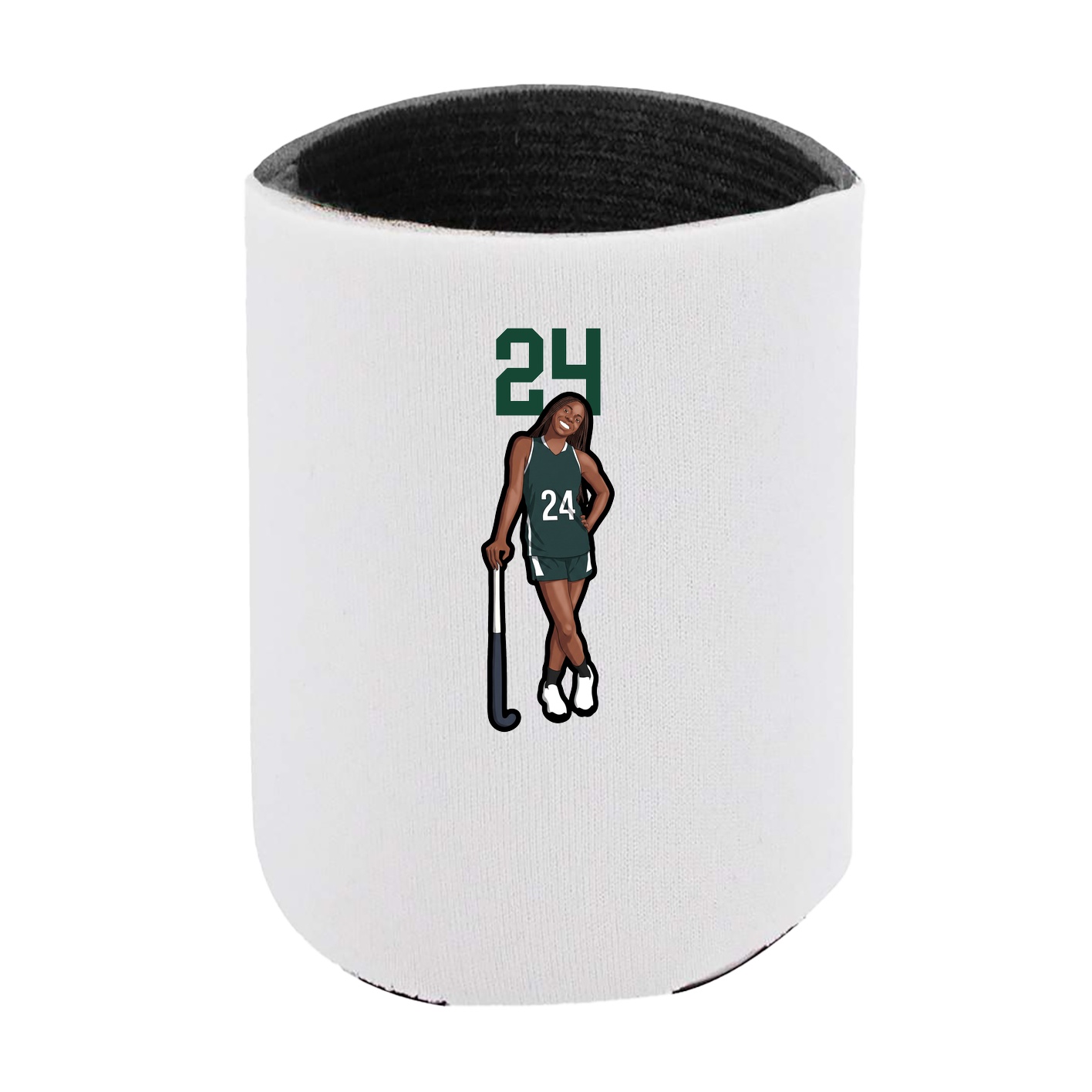 Can Holder — Number Top in White
