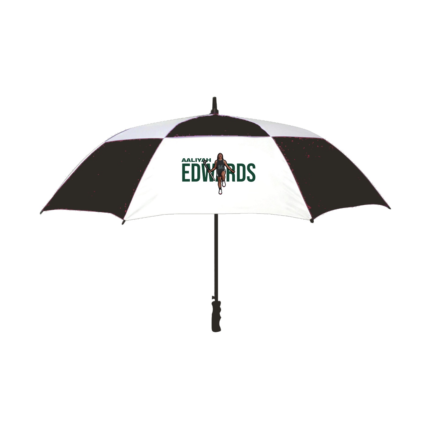 Golf Umbrella — Player Name in Black