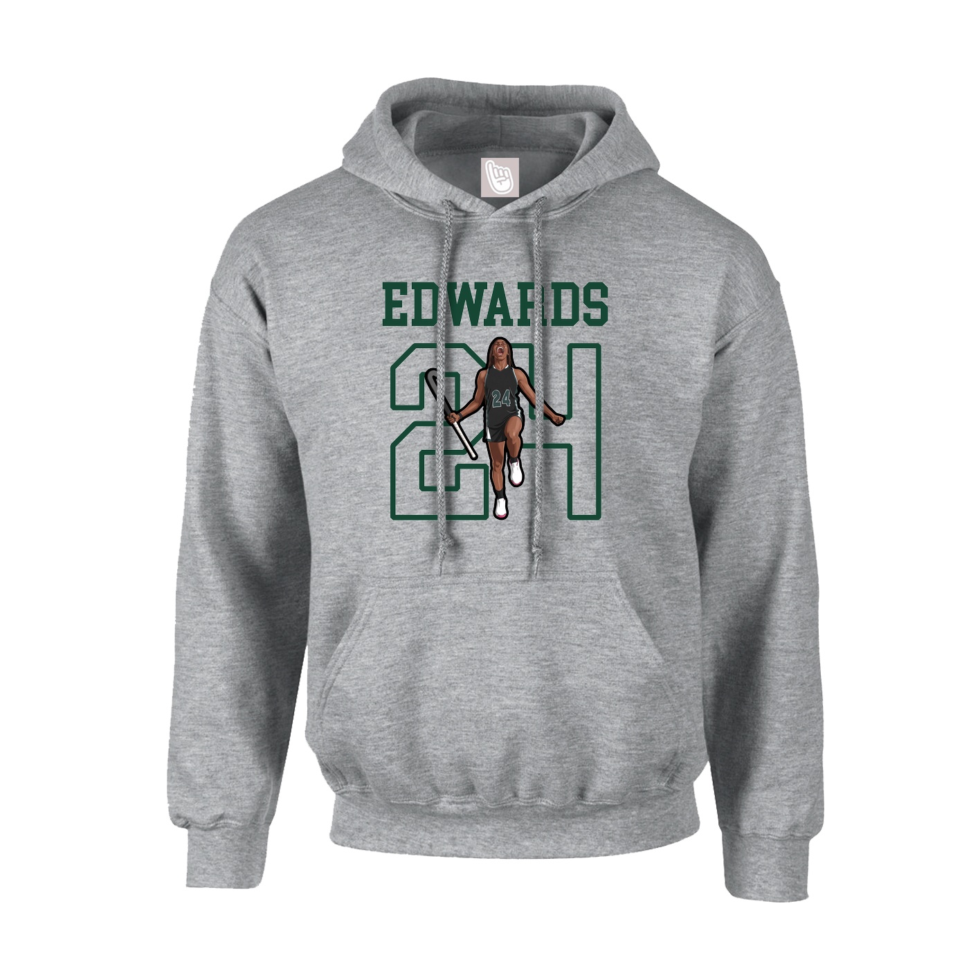Hoodie — Shirsey in Grey