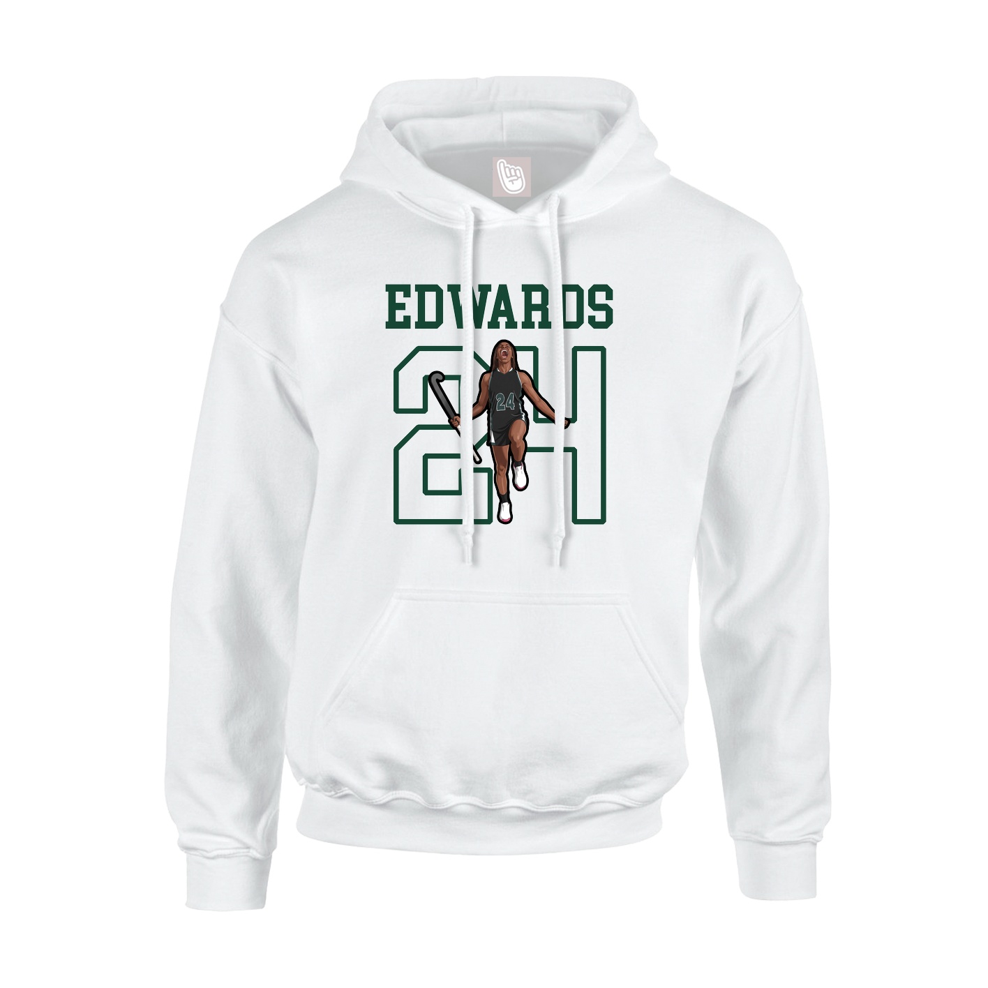 Youth Hoodie — Shirsey in White