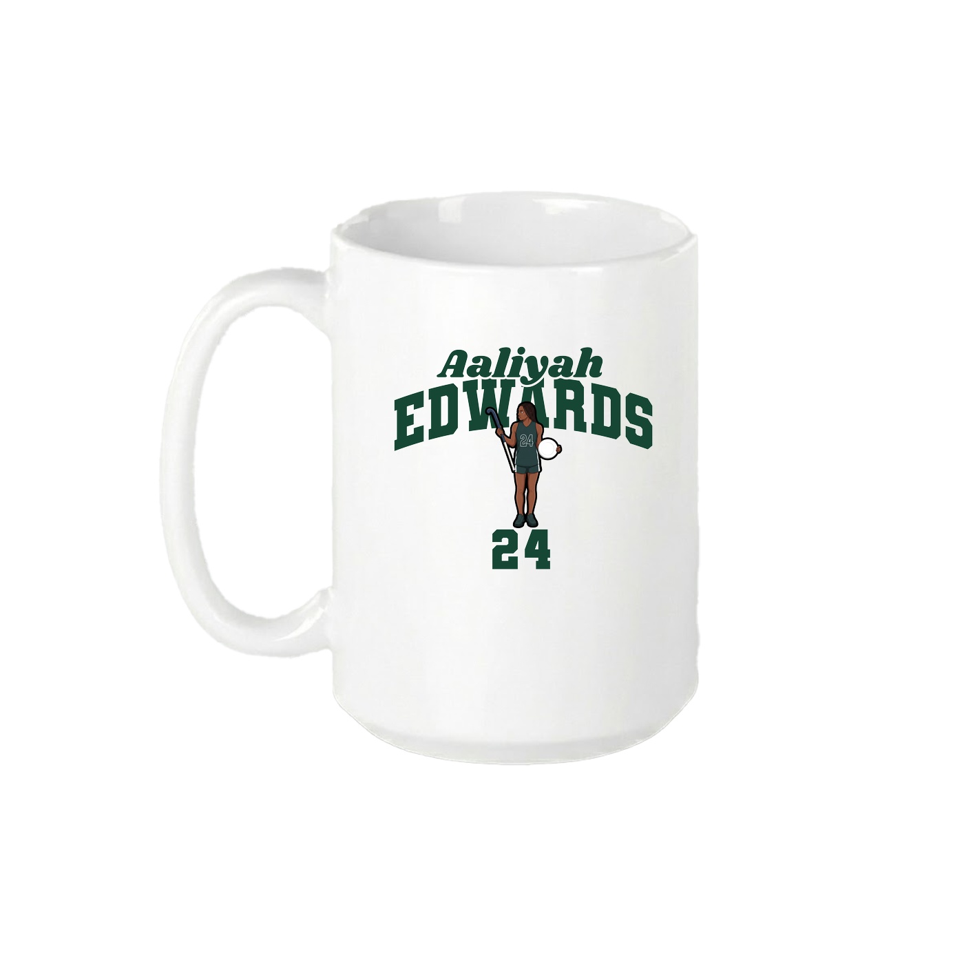 15oz Coffee Mug — Signature Arch in White