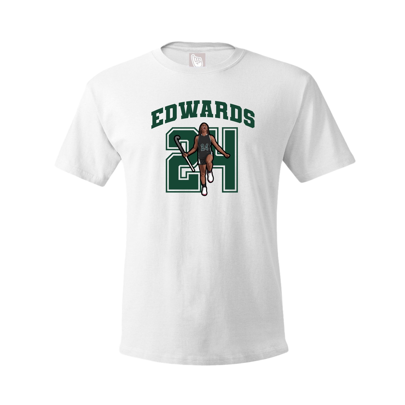 Tee — Number in White