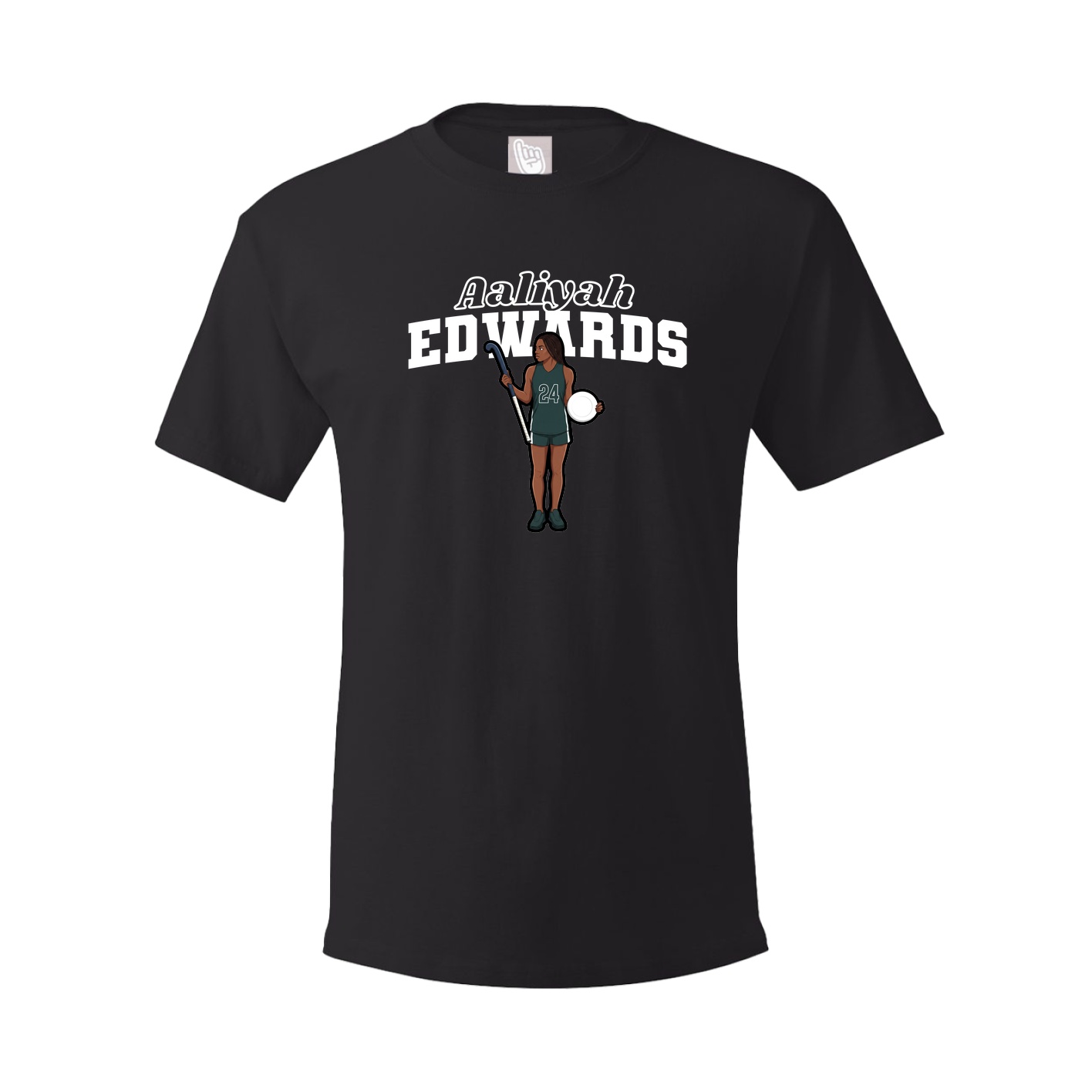 Tee — Name Arch in Black
