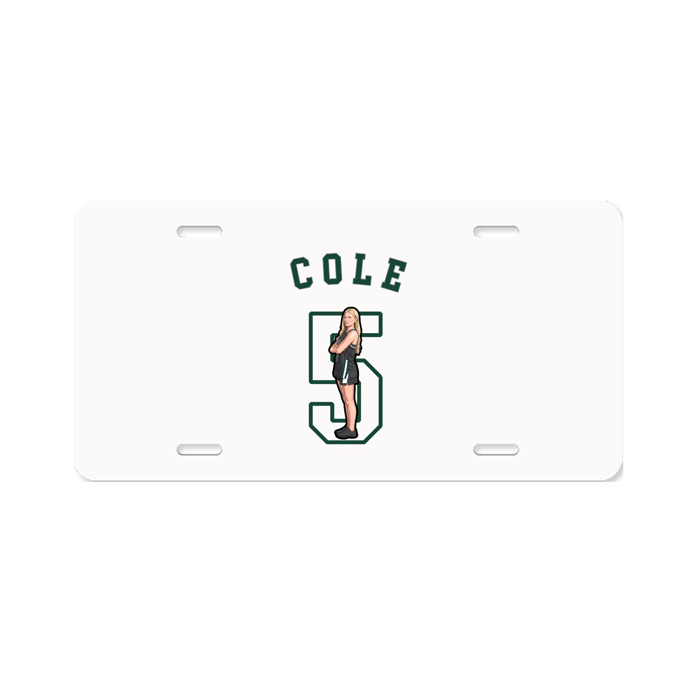 License Plate — Shirsey Arch in Classic