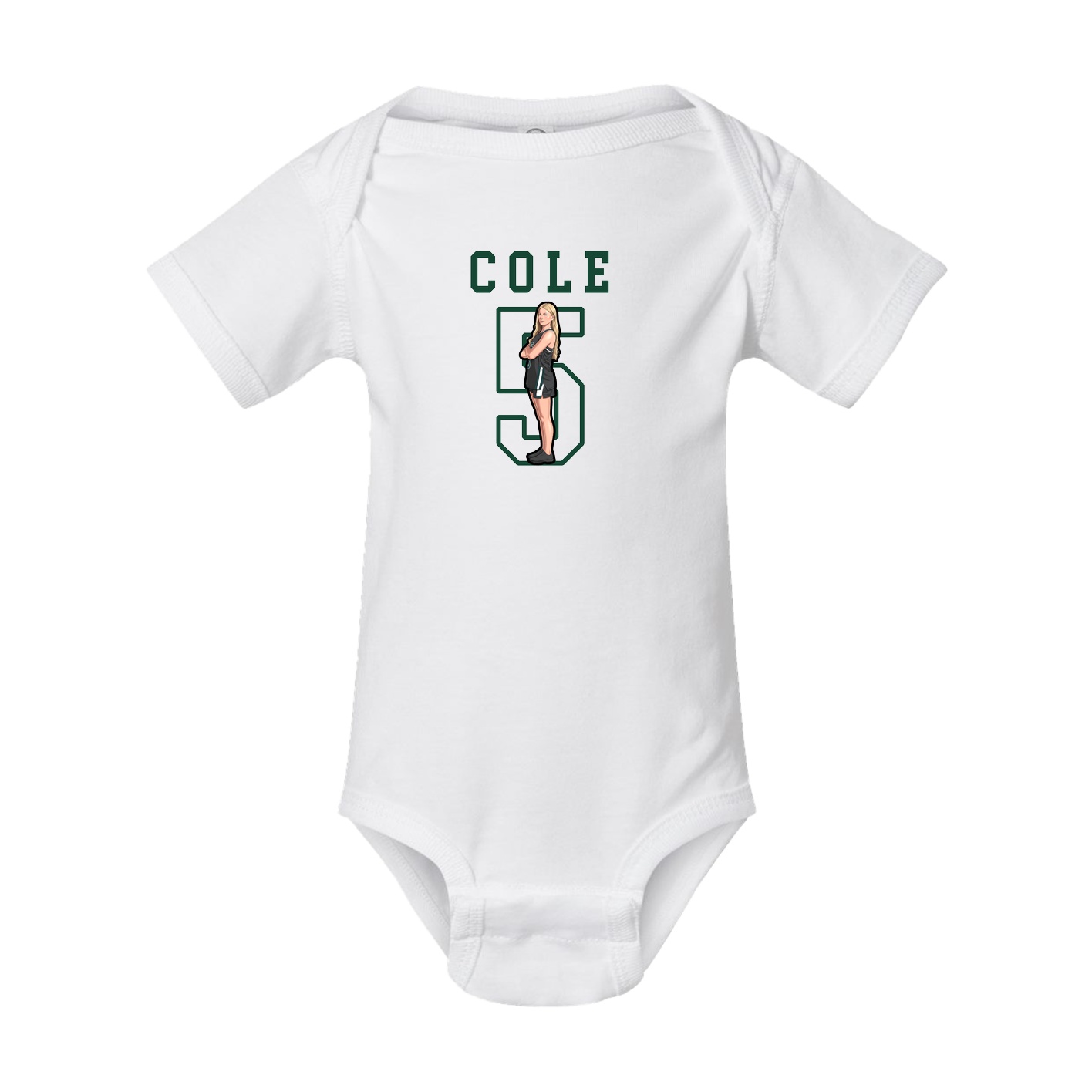 Baby Onesie — Shirsey in White